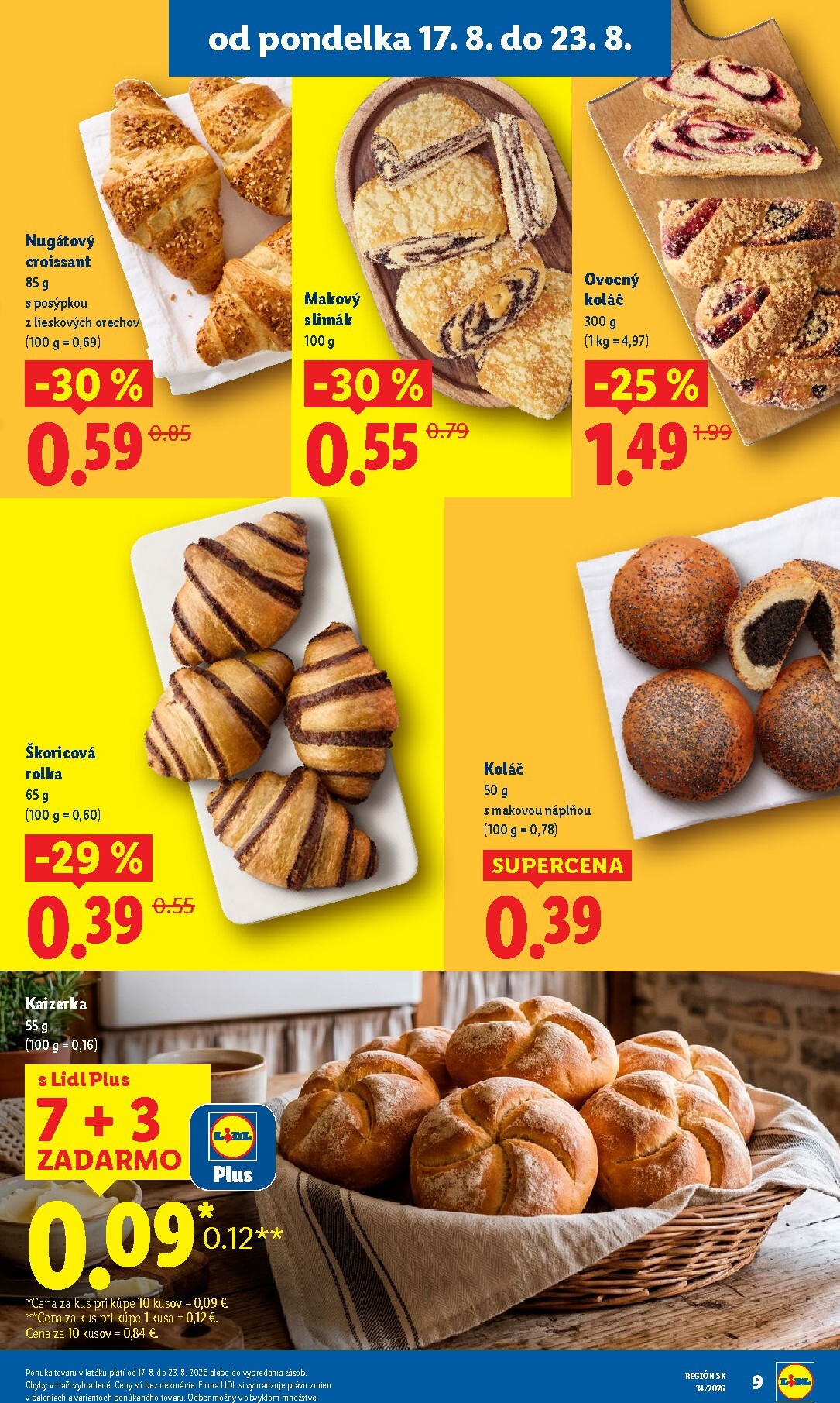 lidl - Aktuálny Lidl leták od pondelka, 17.08.2026 do nedele, 23.08.2026 - page: 13