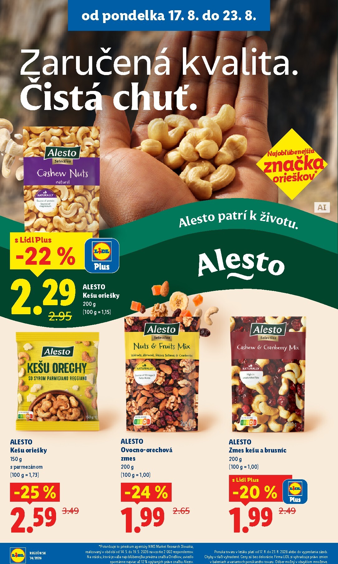 lidl - Aktuálny Lidl leták od pondelka, 17.08.2026 do nedele, 23.08.2026 - page: 38