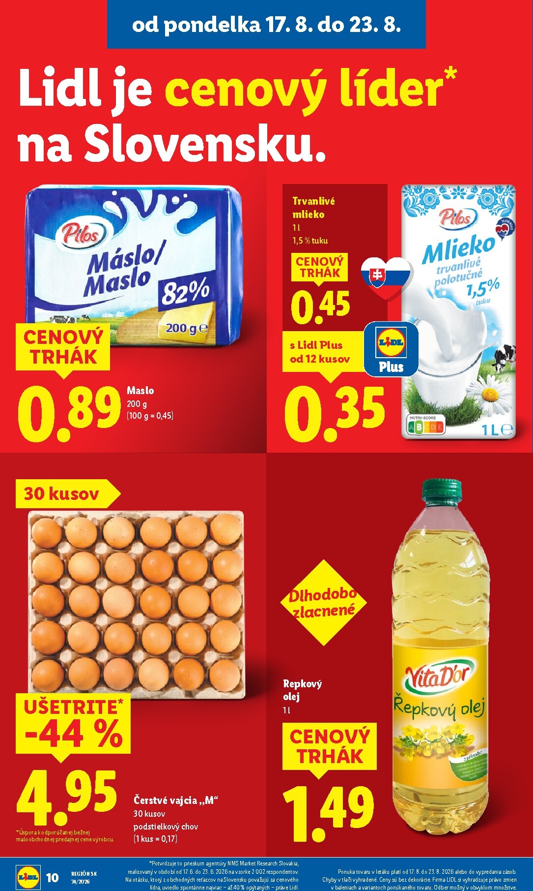 lidl - Aktuálny Lidl leták od pondelka, 17.08.2026 do nedele, 23.08.2026 - page: 14