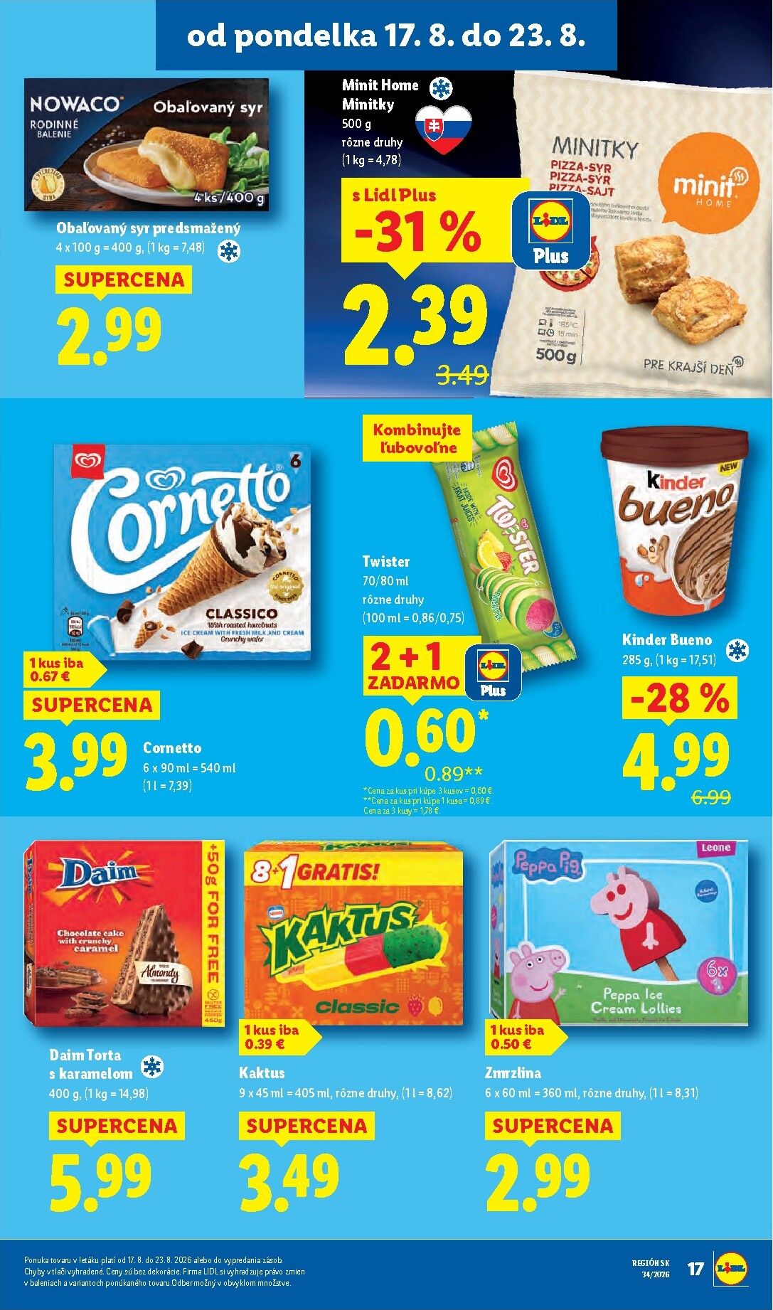 lidl - Aktuálny Lidl leták od pondelka, 17.08.2026 do nedele, 23.08.2026 - page: 21