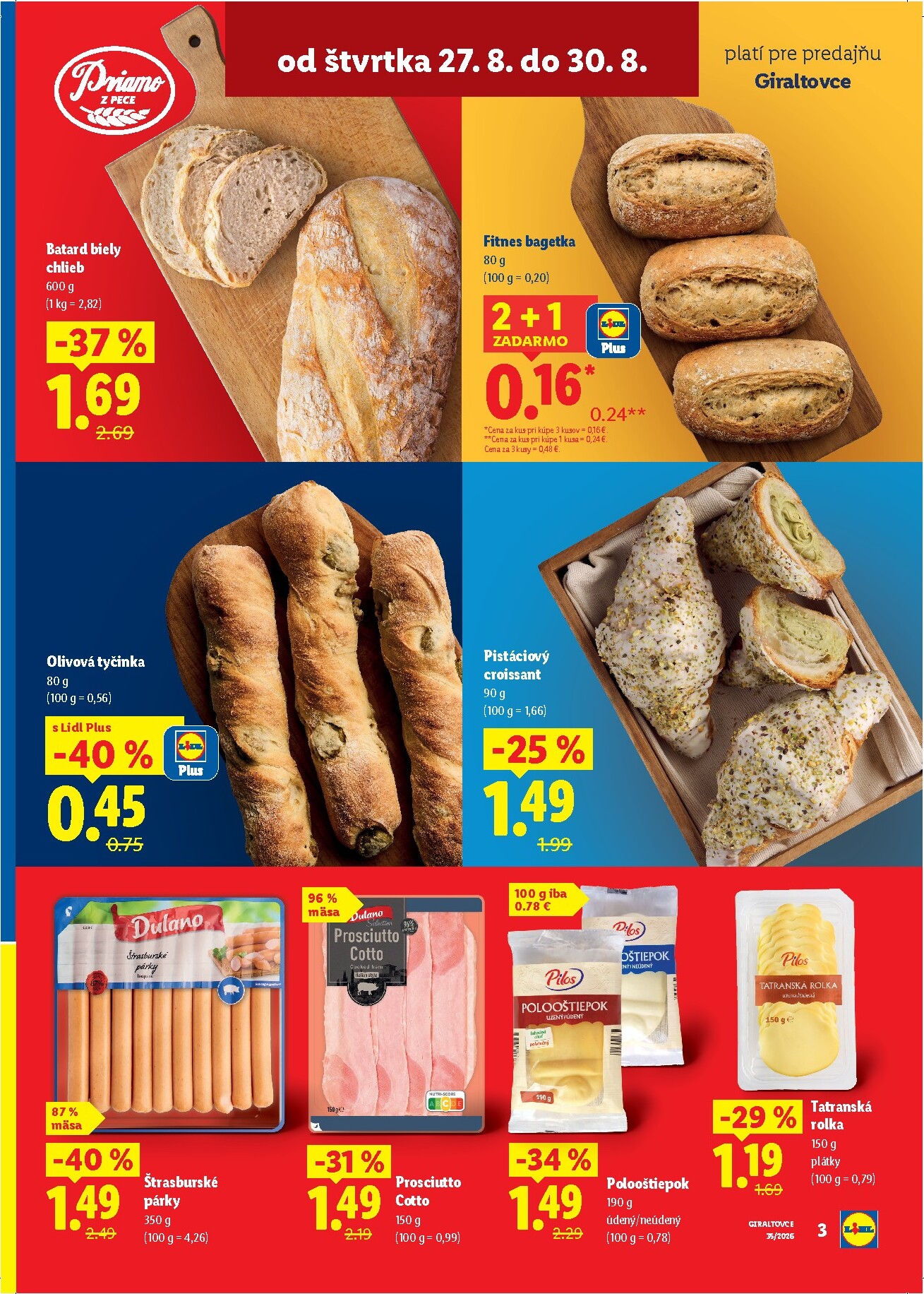 lidl - Nový Lidl - Giraltovce leták od štvrtka, 27.08.2026 do nedele, 30.08.2026 - page: 3