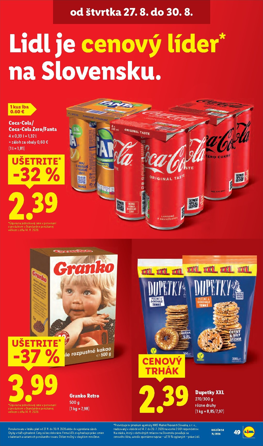 lidl - Nový Lidl leták od pondelka, 24.08.2026 do nedele, 30.08.2026 - page: 58