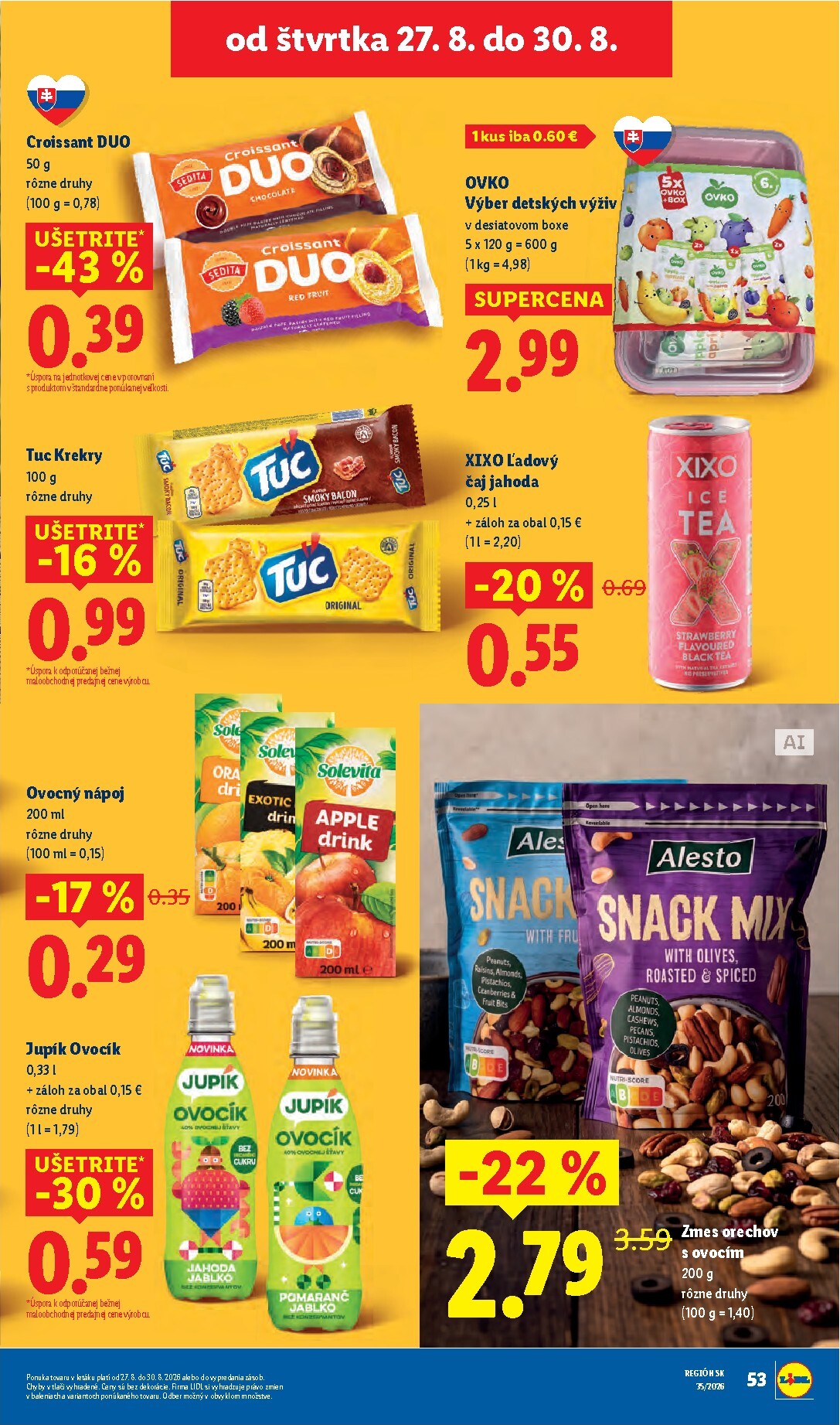 lidl - Nový Lidl leták od pondelka, 24.08.2026 do nedele, 30.08.2026 - page: 67