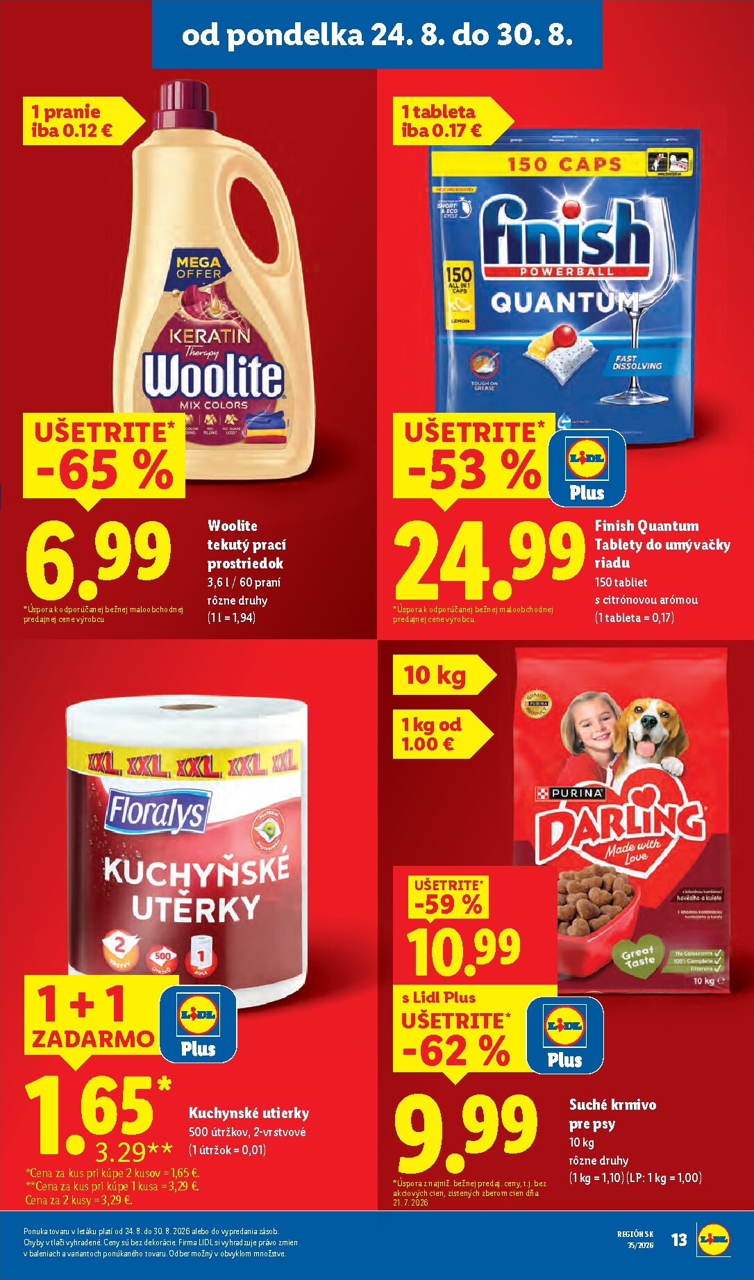 lidl - Nový Lidl leták od pondelka, 24.08.2026 do nedele, 30.08.2026 - page: 17
