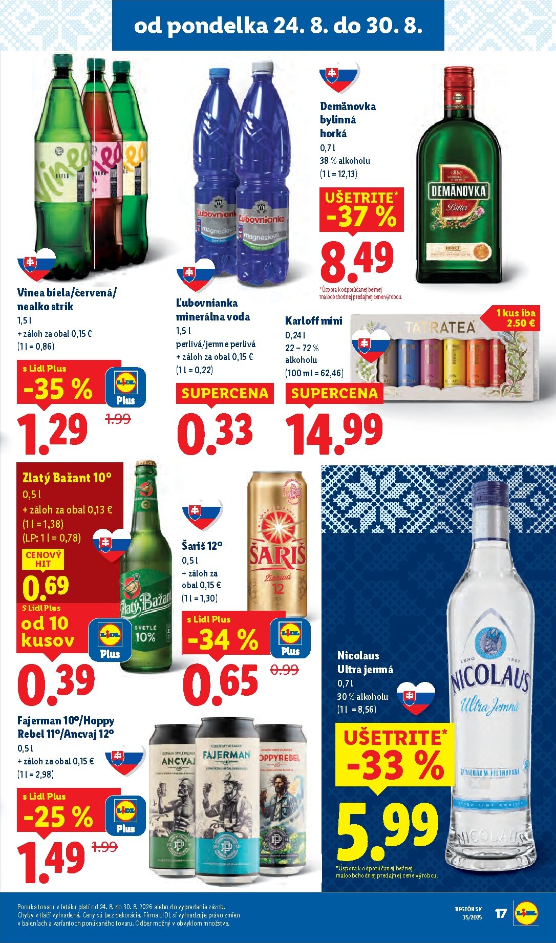 lidl - Nový Lidl leták od pondelka, 24.08.2026 do nedele, 30.08.2026 - page: 21