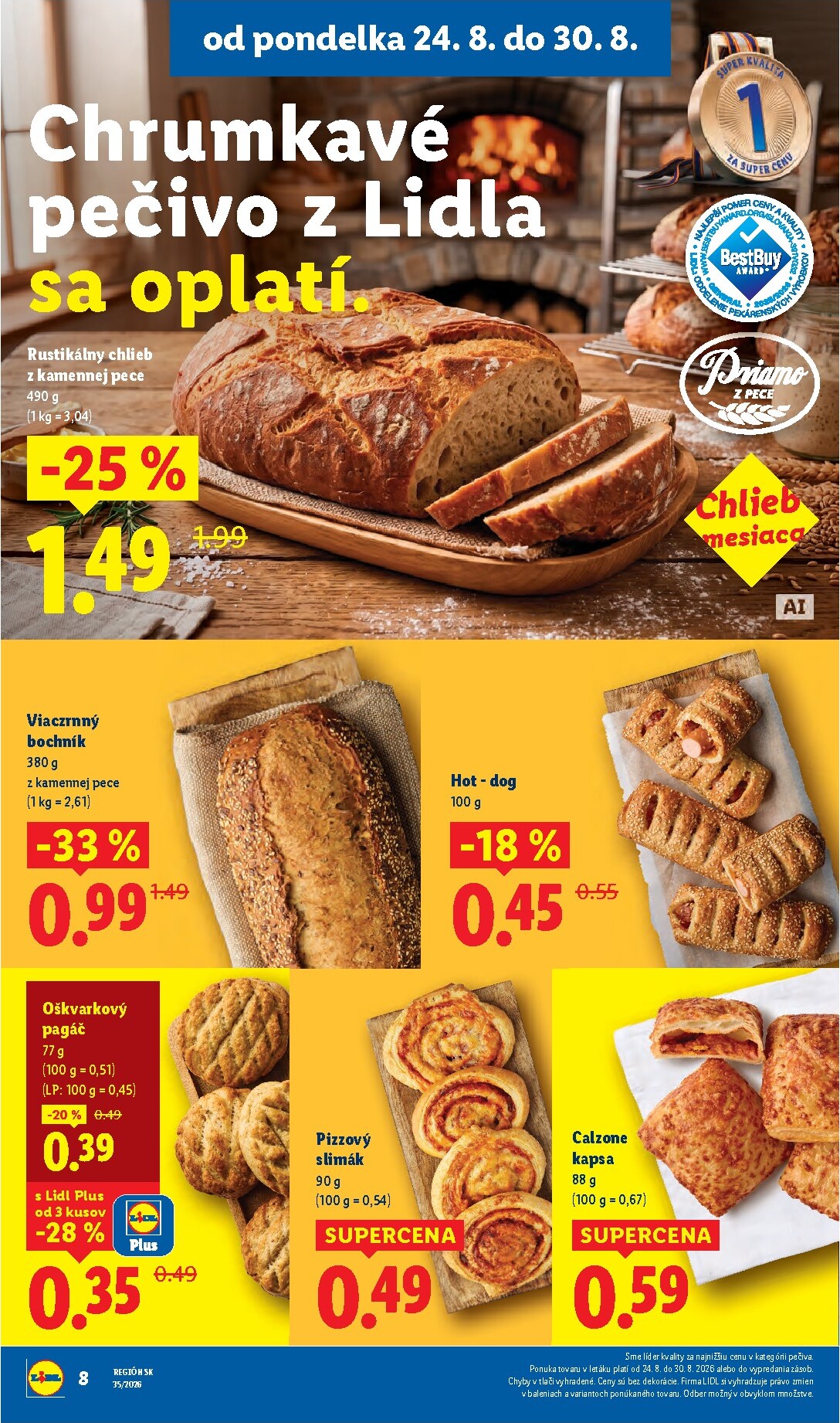 lidl - Nový Lidl leták od pondelka, 24.08.2026 do nedele, 30.08.2026 - page: 12