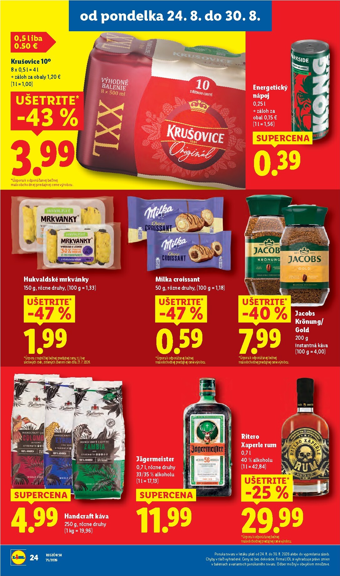 lidl - Nový Lidl leták od pondelka, 24.08.2026 do nedele, 30.08.2026 - page: 28