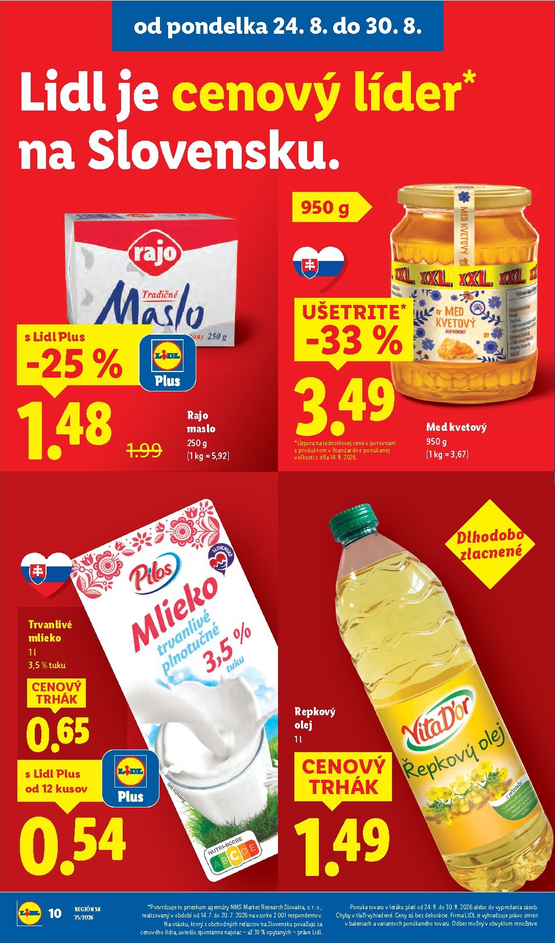 lidl - Nový Lidl leták od pondelka, 24.08.2026 do nedele, 30.08.2026 - page: 14