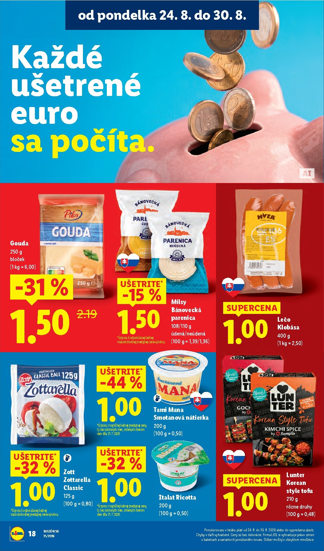 lidl - Nový Lidl leták od pondelka, 24.08.2026 do nedele, 30.08.2026 - page: 30