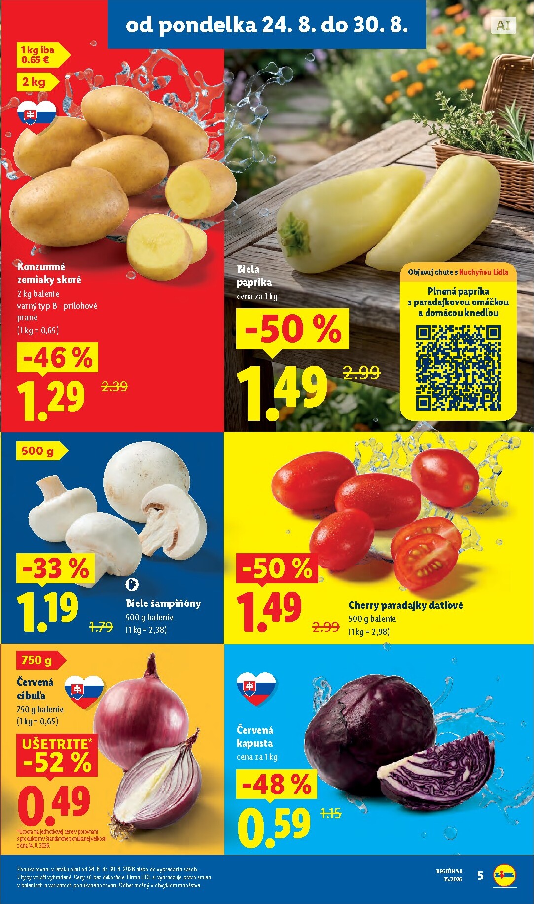 lidl - Nový Lidl leták od pondelka, 24.08.2026 do nedele, 30.08.2026 - page: 9