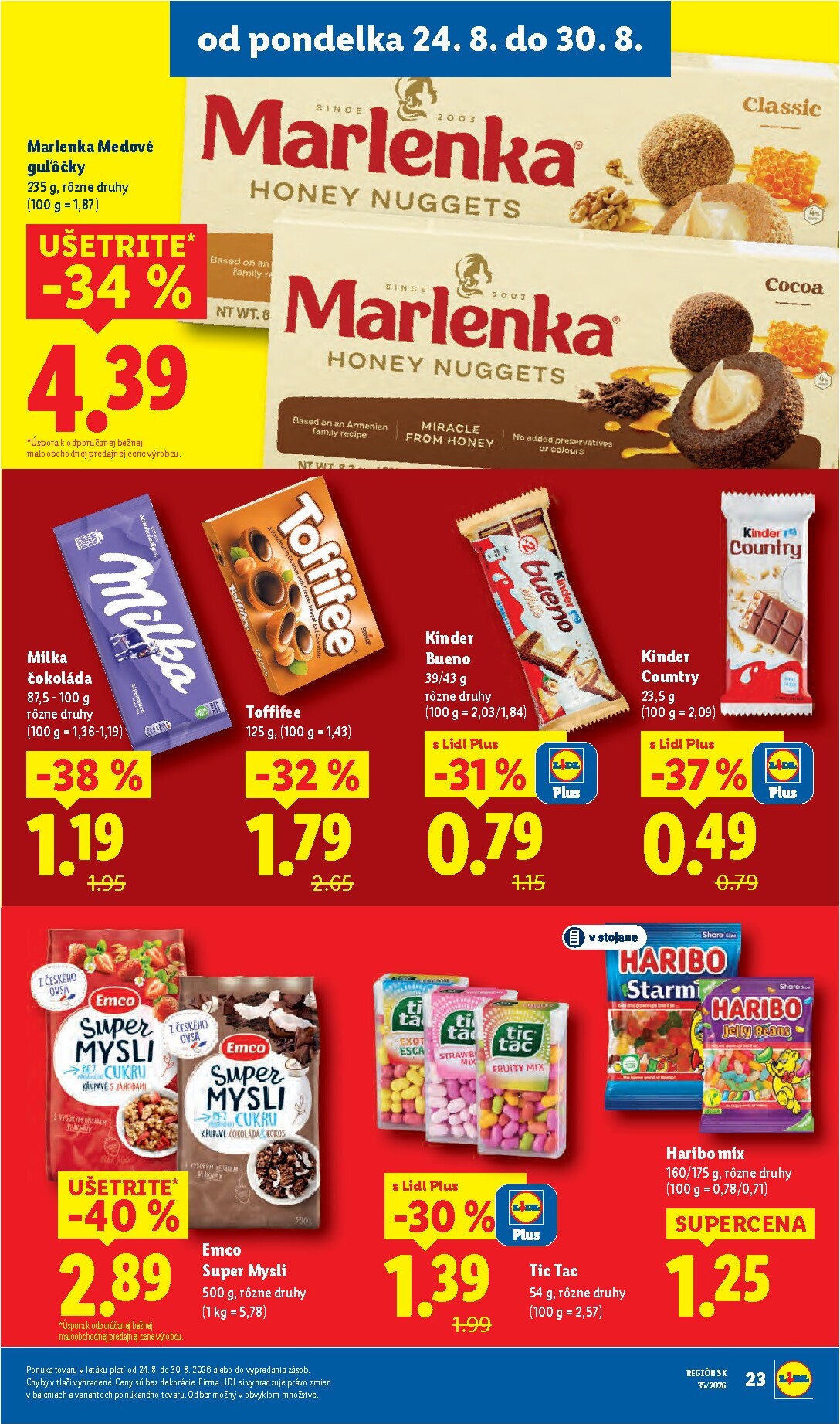 lidl - Nový Lidl leták od pondelka, 24.08.2026 do nedele, 30.08.2026 - page: 27