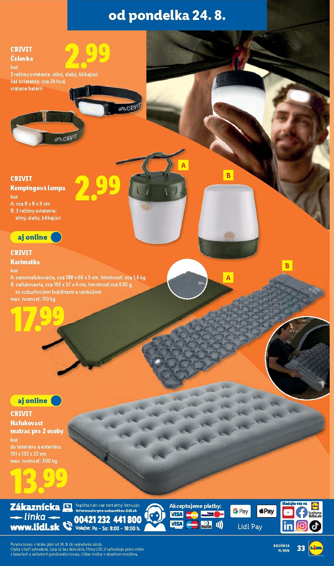 lidl - Nový Lidl leták od pondelka, 24.08.2026 do nedele, 30.08.2026 - page: 43