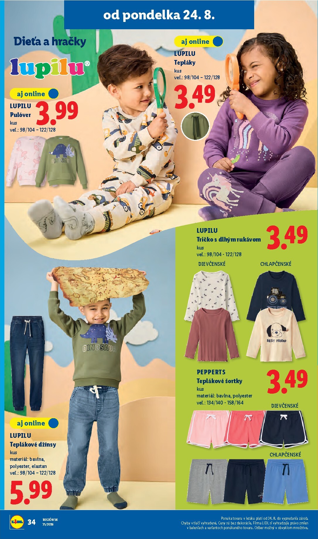 lidl - Nový Lidl leták od pondelka, 24.08.2026 do nedele, 30.08.2026 - page: 44
