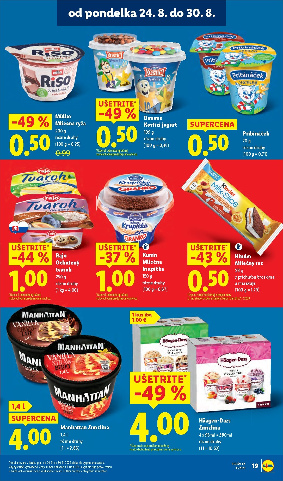 lidl - Nový Lidl leták od pondelka, 24.08.2026 do nedele, 30.08.2026 - page: 31
