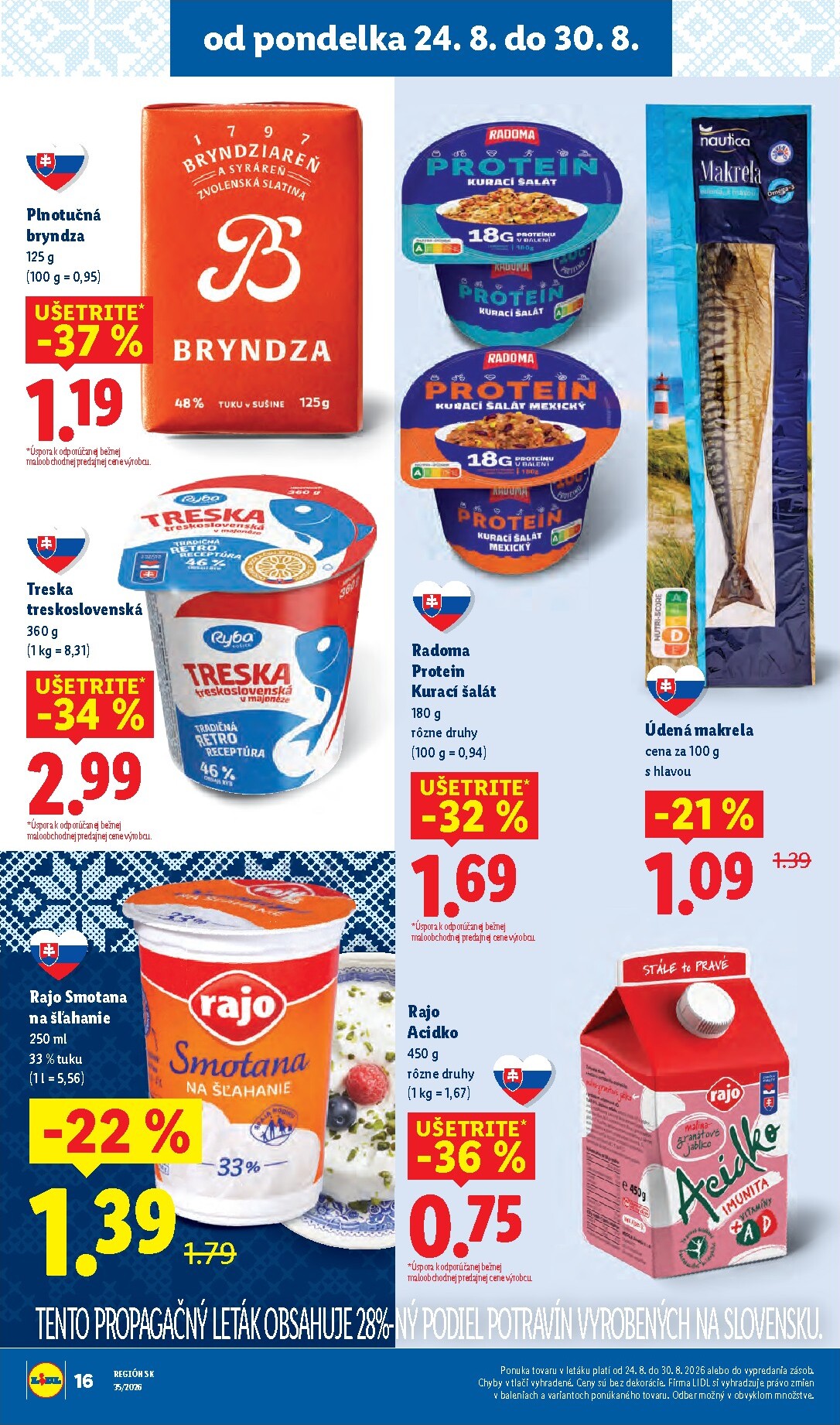 lidl - Nový Lidl leták od pondelka, 24.08.2026 do nedele, 30.08.2026 - page: 20