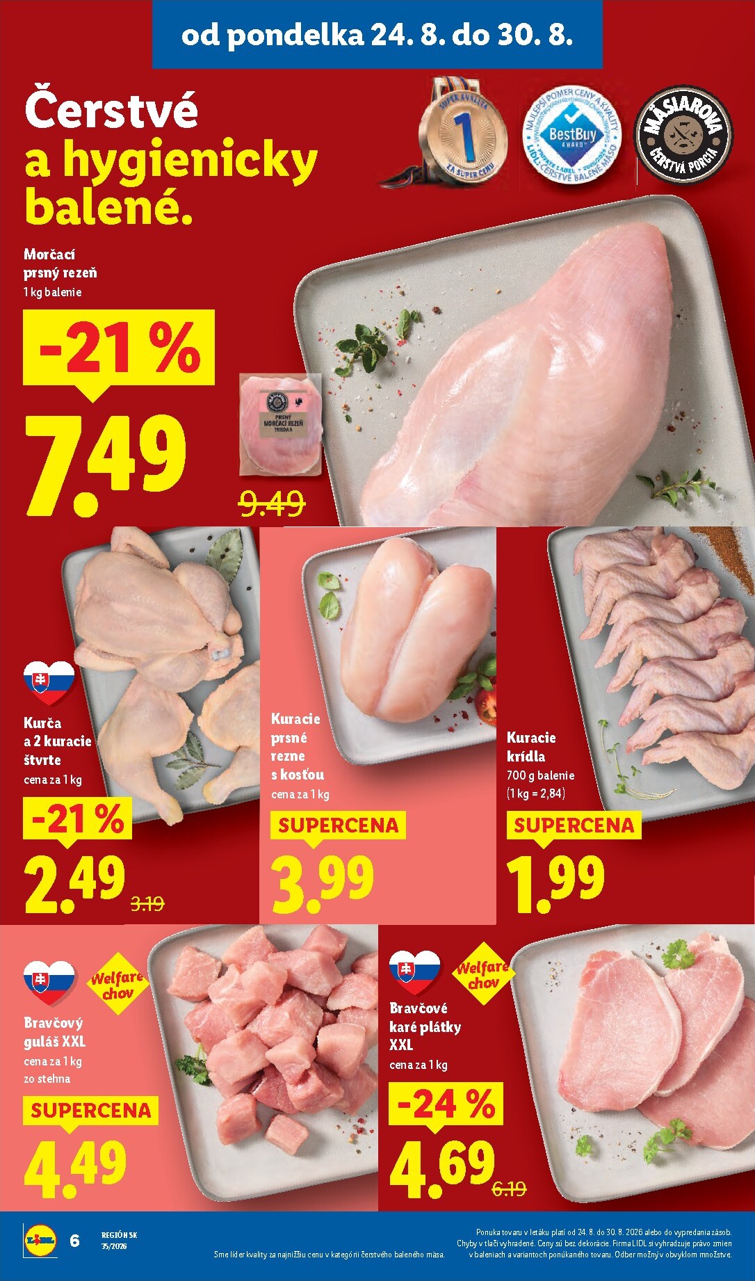 lidl - Nový Lidl leták od pondelka, 24.08.2026 do nedele, 30.08.2026 - page: 10