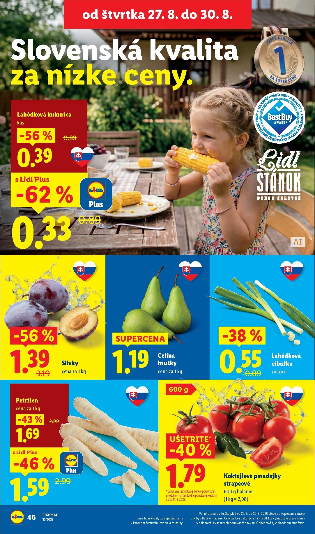 lidl - Nový Lidl leták od pondelka, 24.08.2026 do nedele, 30.08.2026 - page: 56