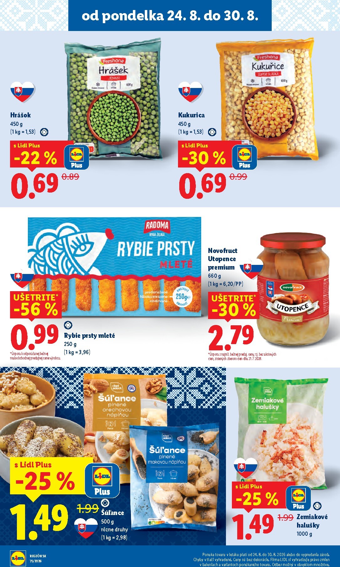 lidl - Nový Lidl leták od pondelka, 24.08.2026 do nedele, 30.08.2026 - page: 22