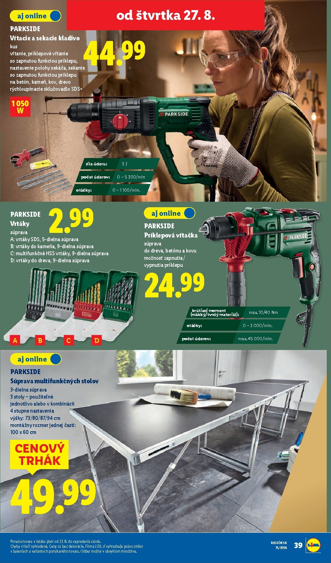 lidl - Nový Lidl leták od pondelka, 24.08.2026 do nedele, 30.08.2026 - page: 79