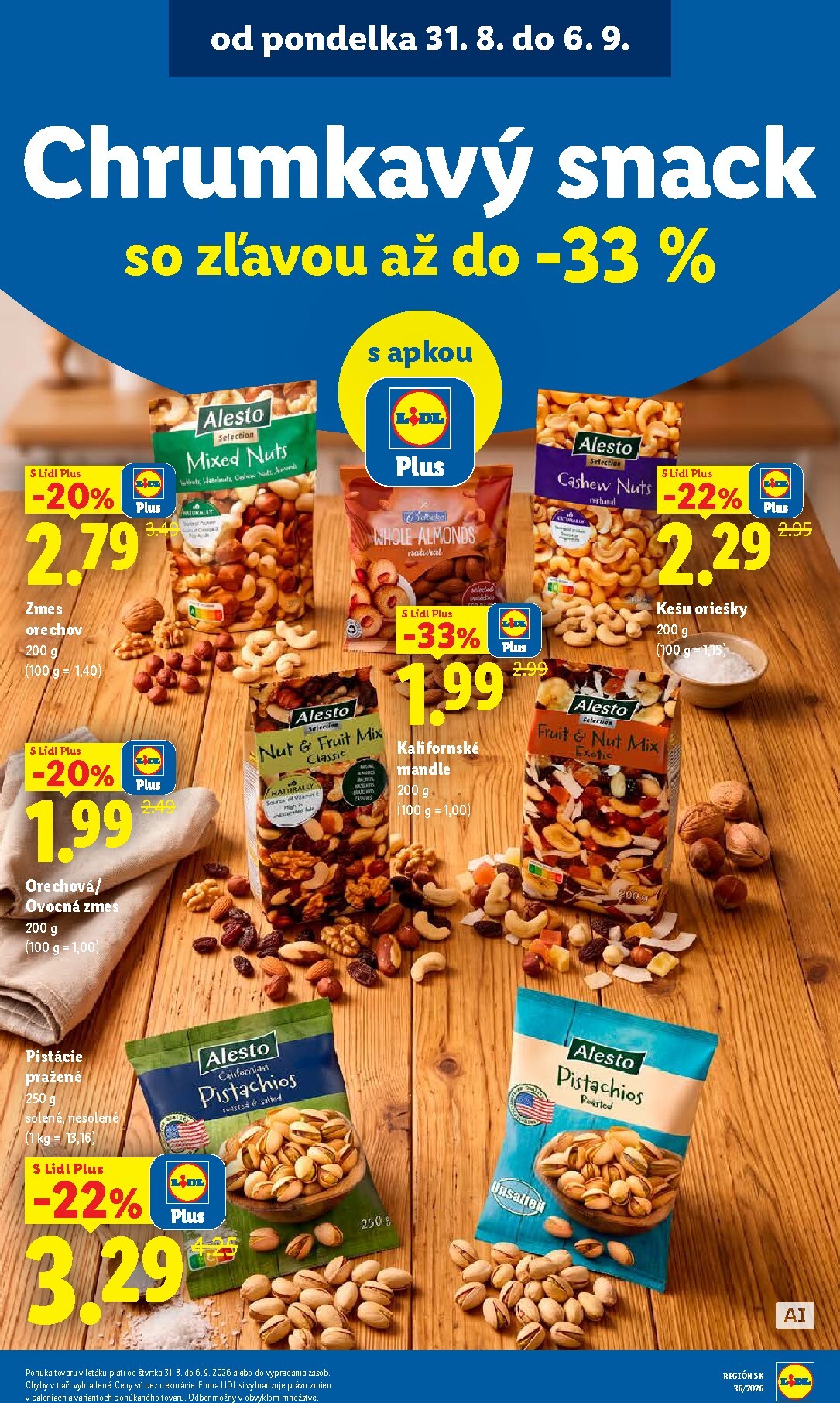 lidl - Nový Lidl leták od pondelka, 31.08.2026 do nedele, 06.09.2026 - page: 21