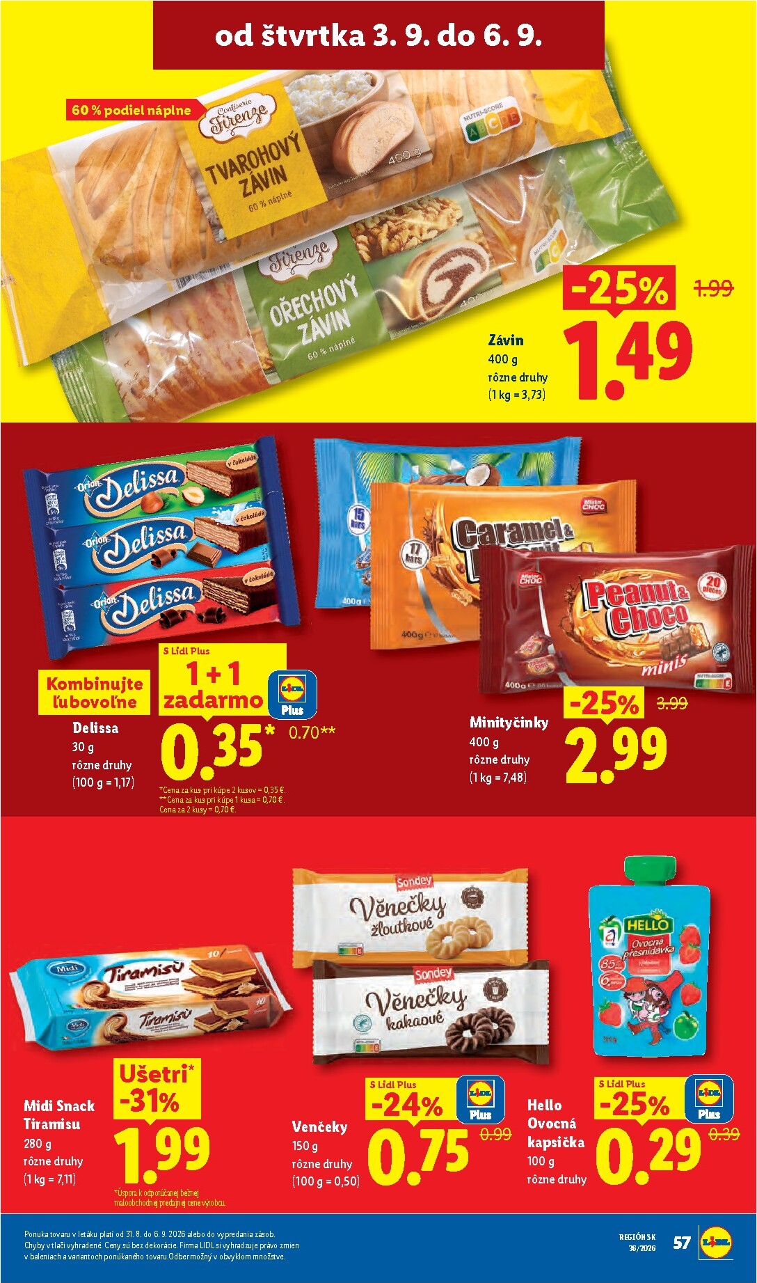 lidl - Nový Lidl leták od pondelka, 31.08.2026 do nedele, 06.09.2026 - page: 75
