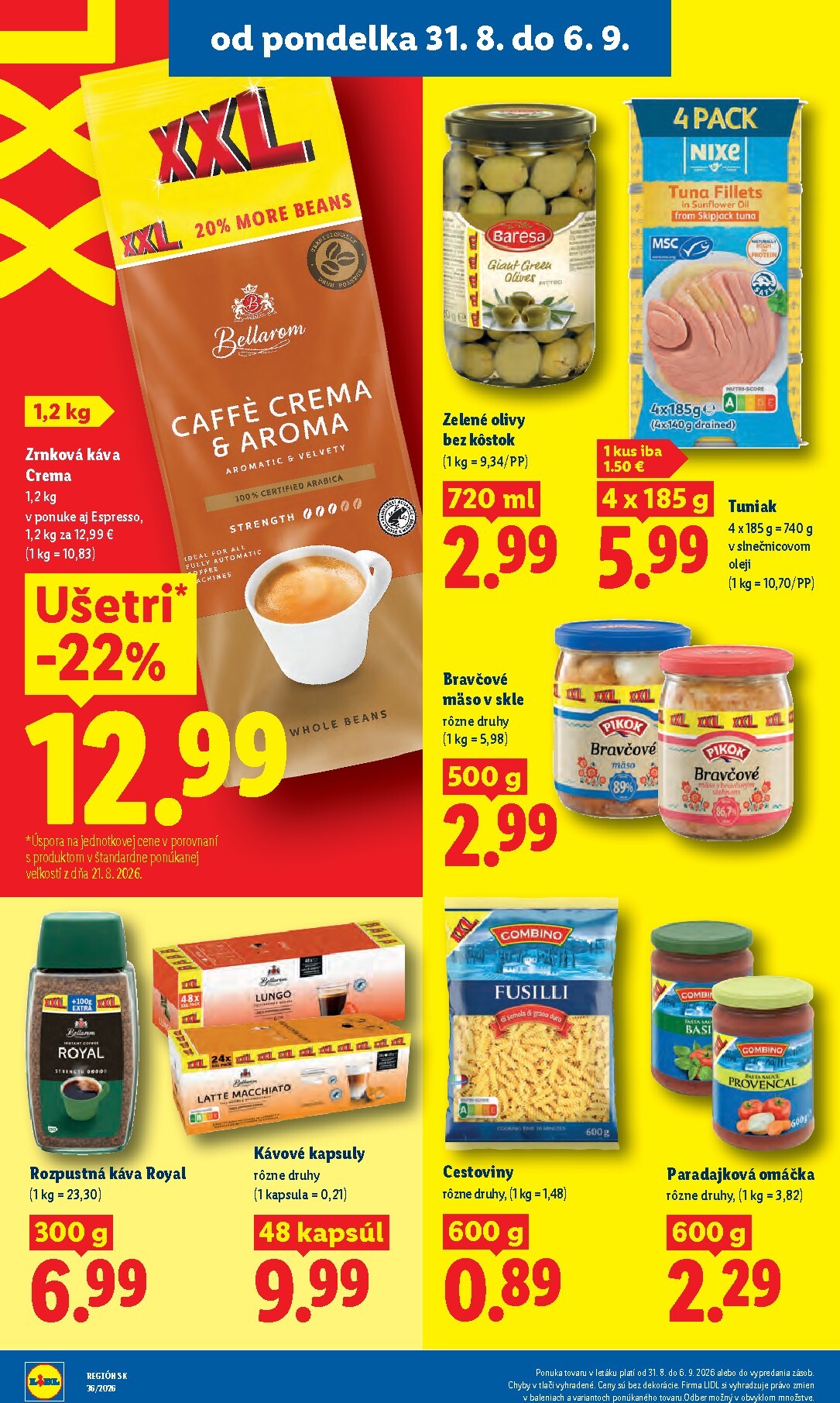 lidl - Nový Lidl leták od pondelka, 31.08.2026 do nedele, 06.09.2026 - page: 38