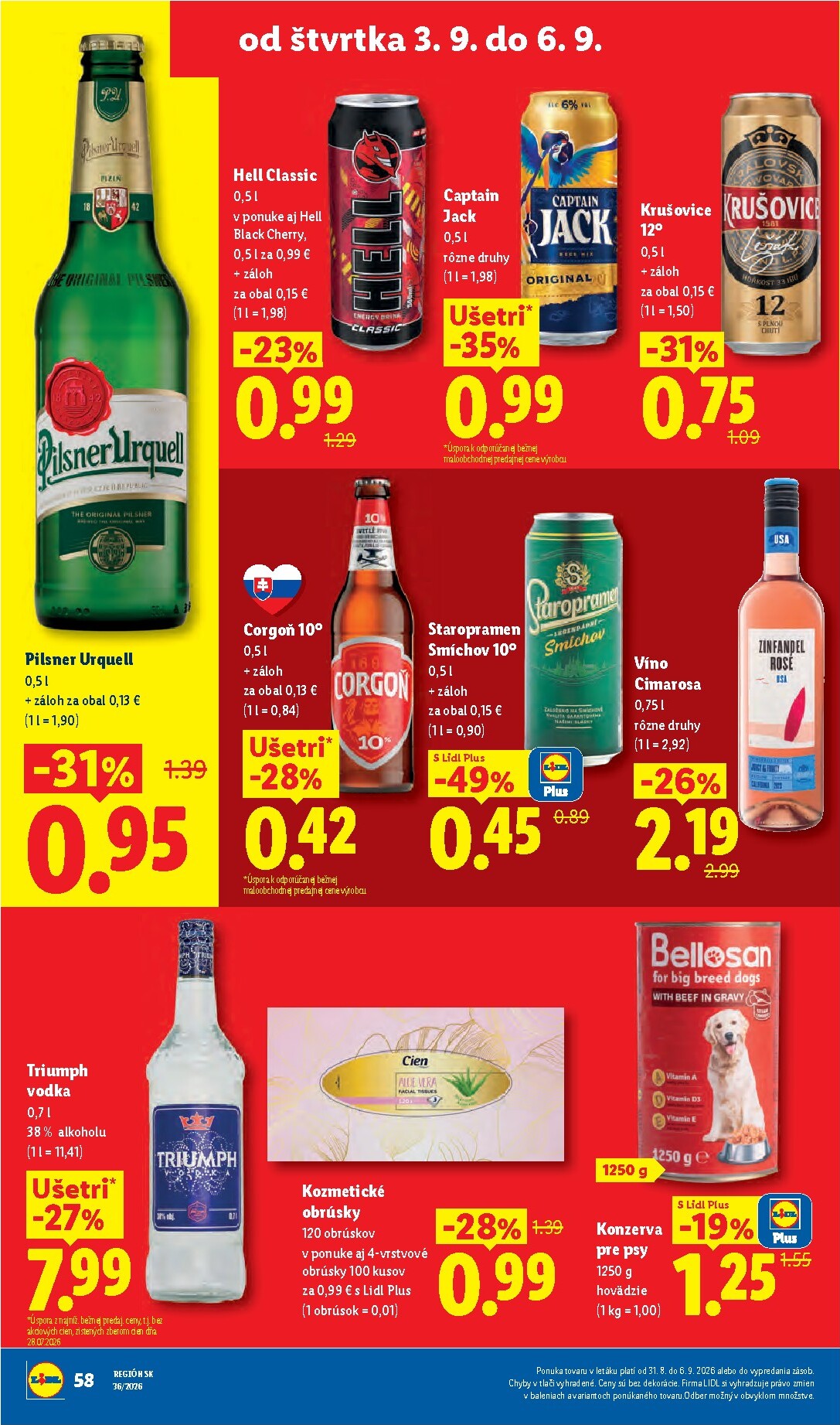 lidl - Nový Lidl leták od pondelka, 31.08.2026 do nedele, 06.09.2026 - page: 76