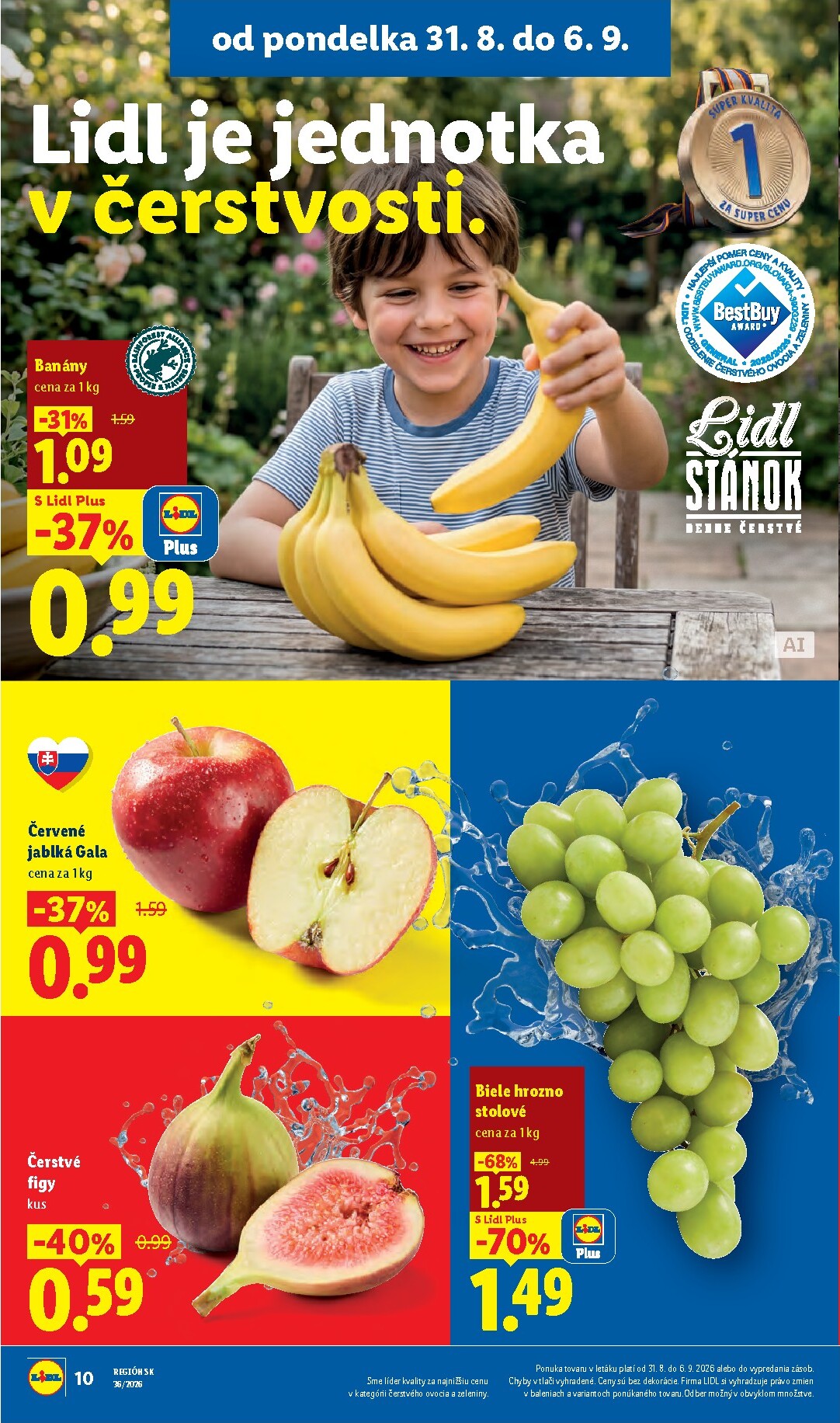 lidl - Nový Lidl leták od pondelka, 31.08.2026 do nedele, 06.09.2026 - page: 8