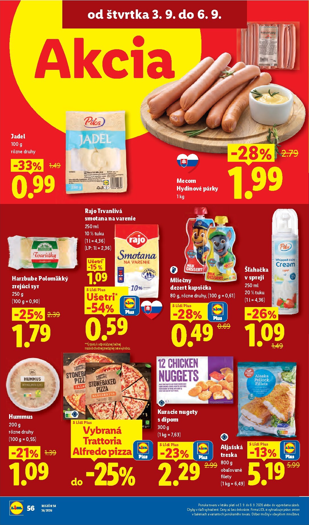lidl - Nový Lidl leták od pondelka, 31.08.2026 do nedele, 06.09.2026 - page: 74