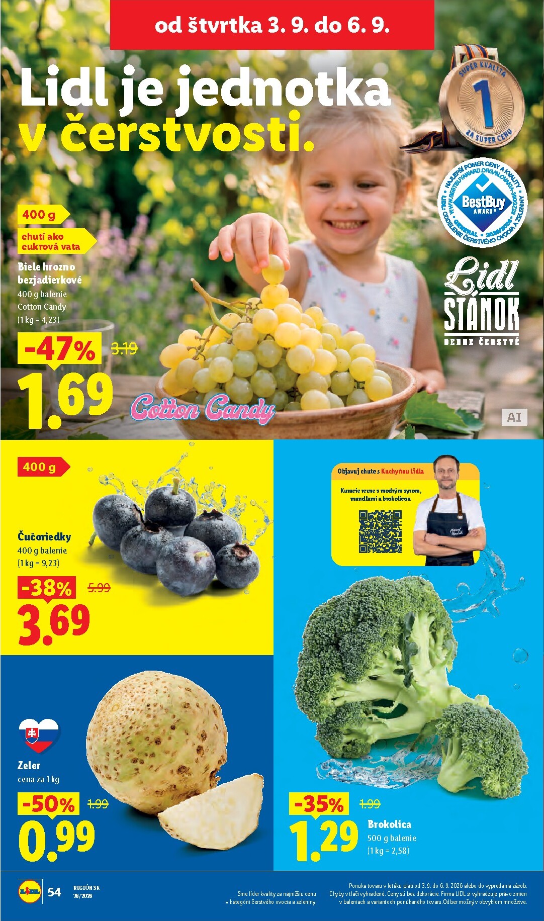 lidl - Nový Lidl leták od pondelka, 31.08.2026 do nedele, 06.09.2026 - page: 72