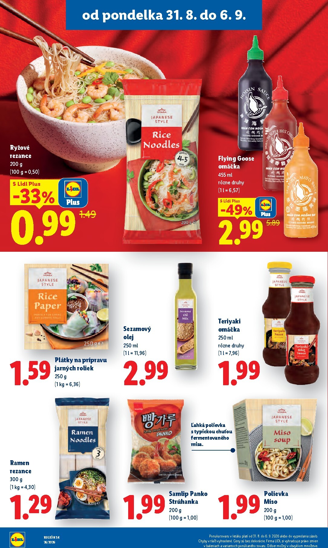 lidl - Nový Lidl leták od pondelka, 31.08.2026 do nedele, 06.09.2026 - page: 44