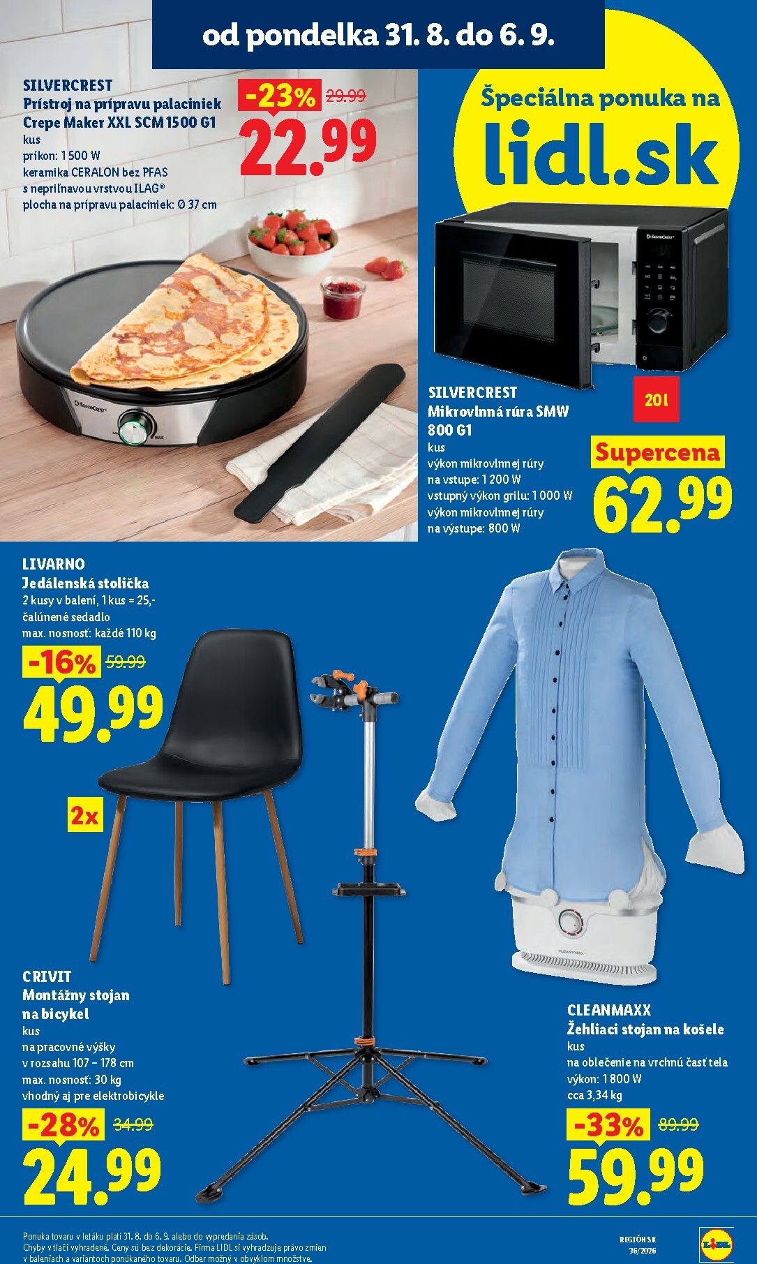 lidl - Nový Lidl leták od pondelka, 31.08.2026 do nedele, 06.09.2026 - page: 6