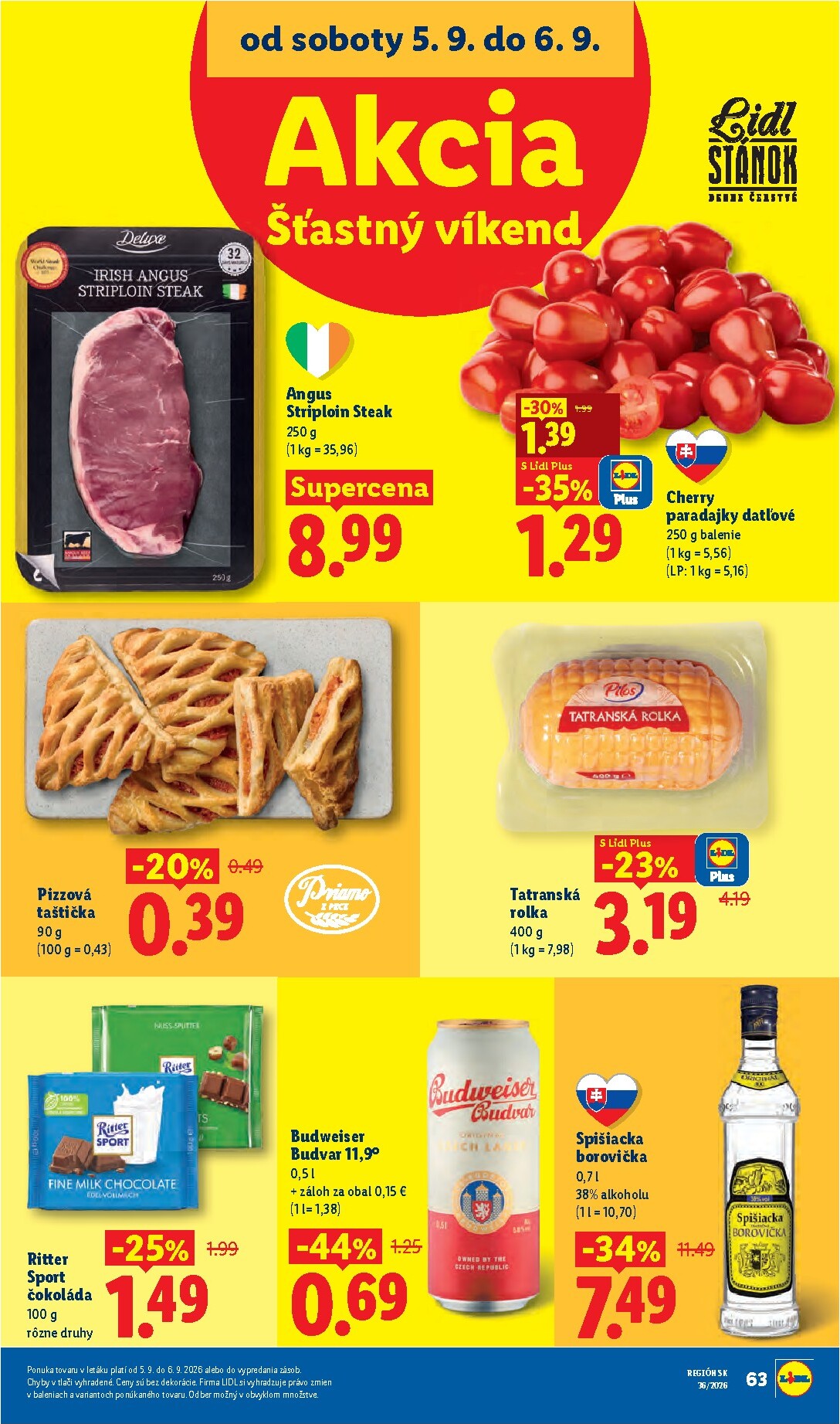 lidl - Nový Lidl leták od pondelka, 31.08.2026 do nedele, 06.09.2026 - page: 95