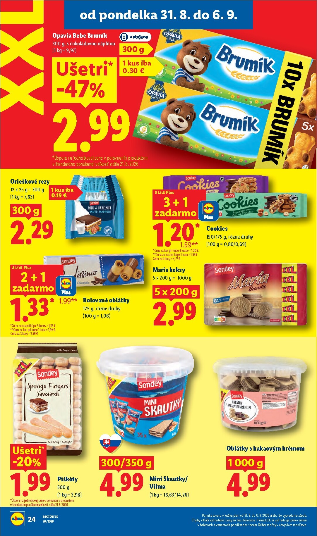 lidl - Nový Lidl leták od pondelka, 31.08.2026 do nedele, 06.09.2026 - page: 32