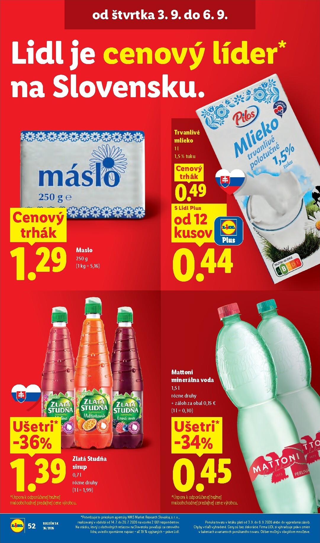 lidl - Nový Lidl leták od pondelka, 31.08.2026 do nedele, 06.09.2026 - page: 70