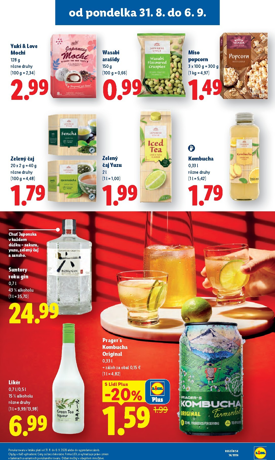 lidl - Nový Lidl leták od pondelka, 31.08.2026 do nedele, 06.09.2026 - page: 45