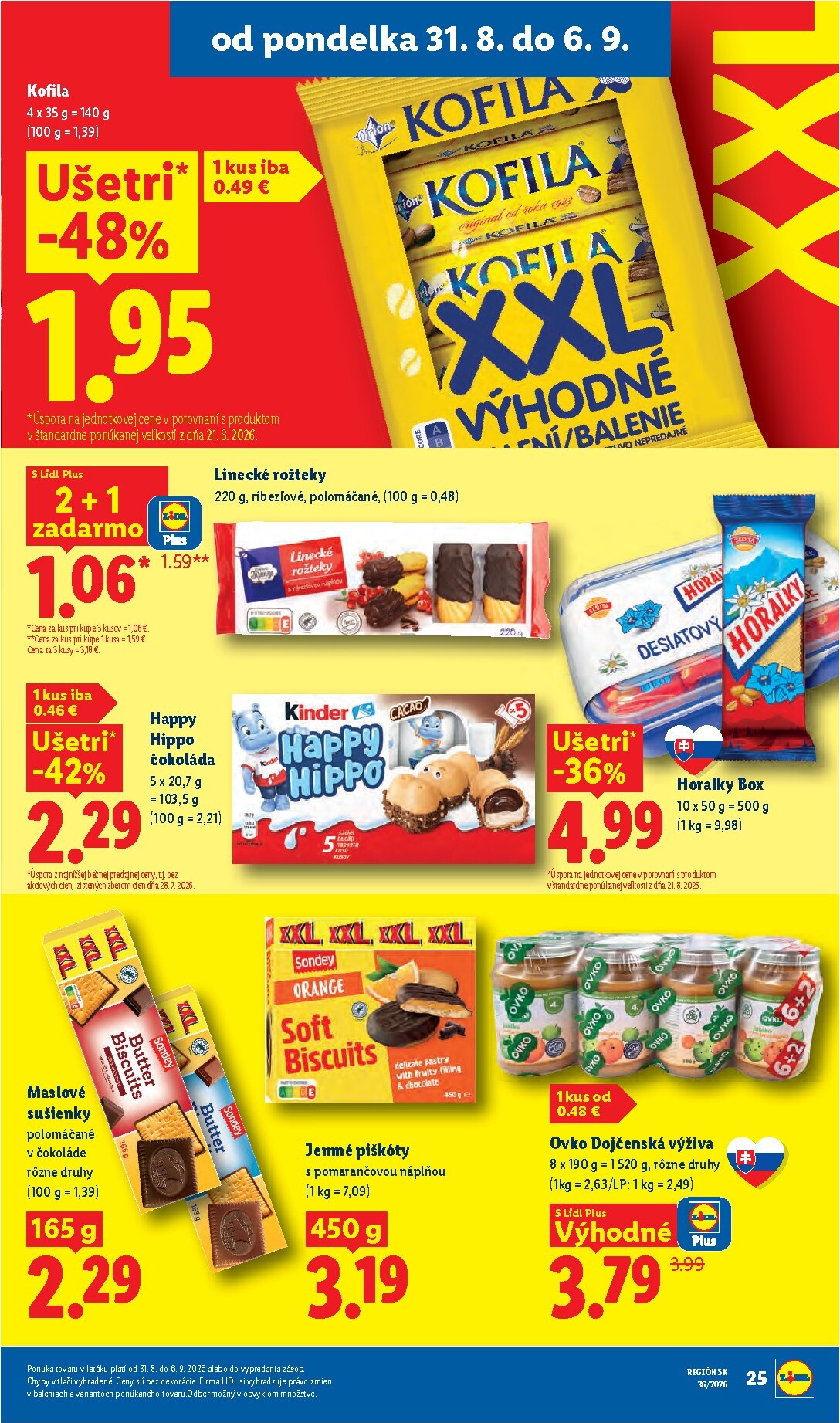 lidl - Nový Lidl leták od pondelka, 31.08.2026 do nedele, 06.09.2026 - page: 33