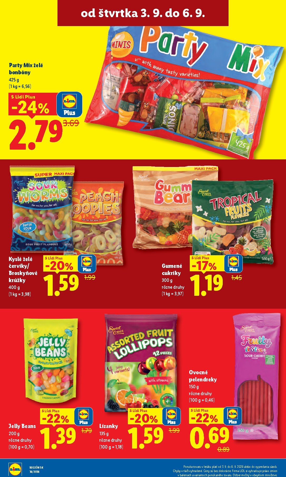 lidl - Nový Lidl leták od pondelka, 31.08.2026 do nedele, 06.09.2026 - page: 79