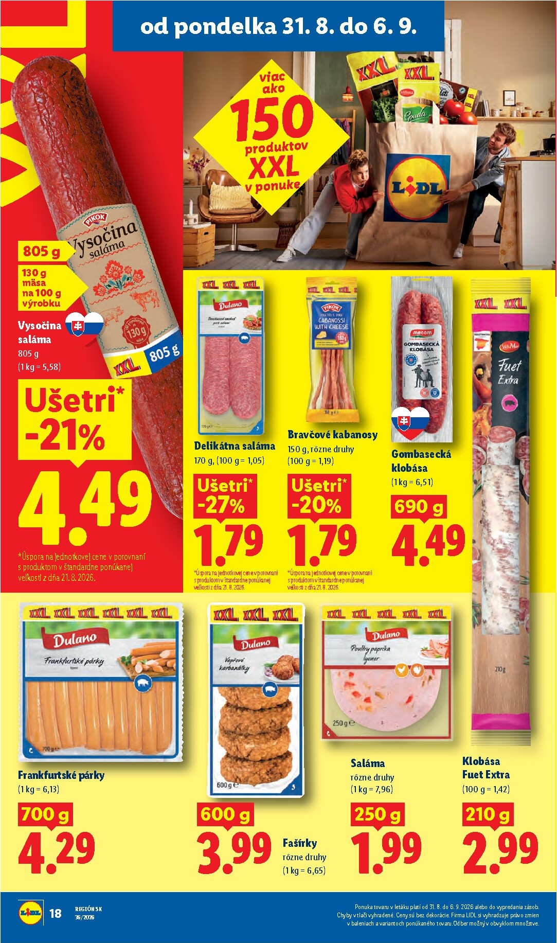 lidl - Nový Lidl leták od pondelka, 31.08.2026 do nedele, 06.09.2026 - page: 26
