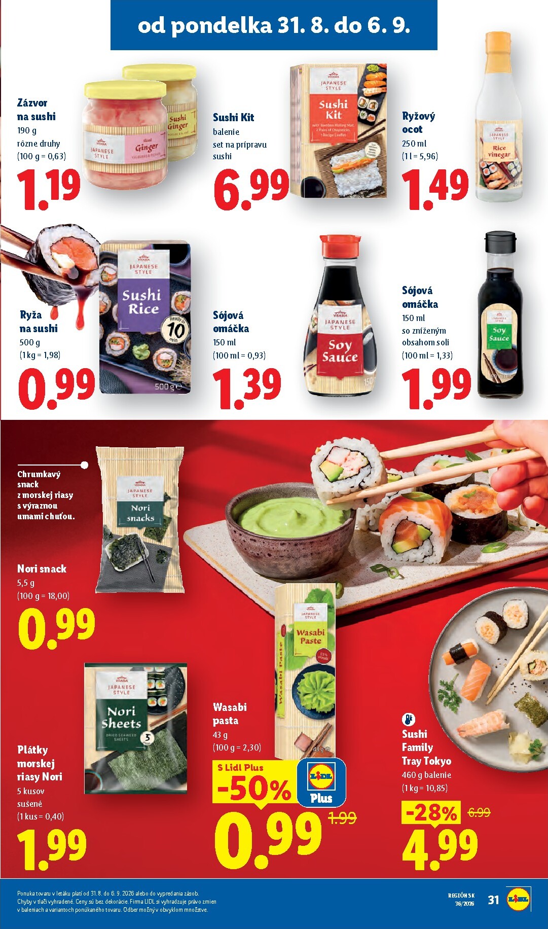 lidl - Nový Lidl leták od pondelka, 31.08.2026 do nedele, 06.09.2026 - page: 43