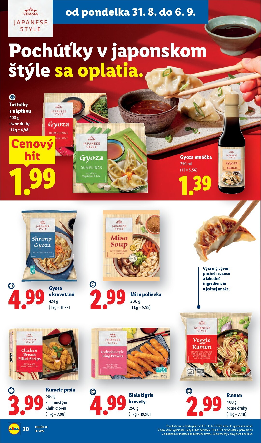 lidl - Nový Lidl leták od pondelka, 31.08.2026 do nedele, 06.09.2026 - page: 42