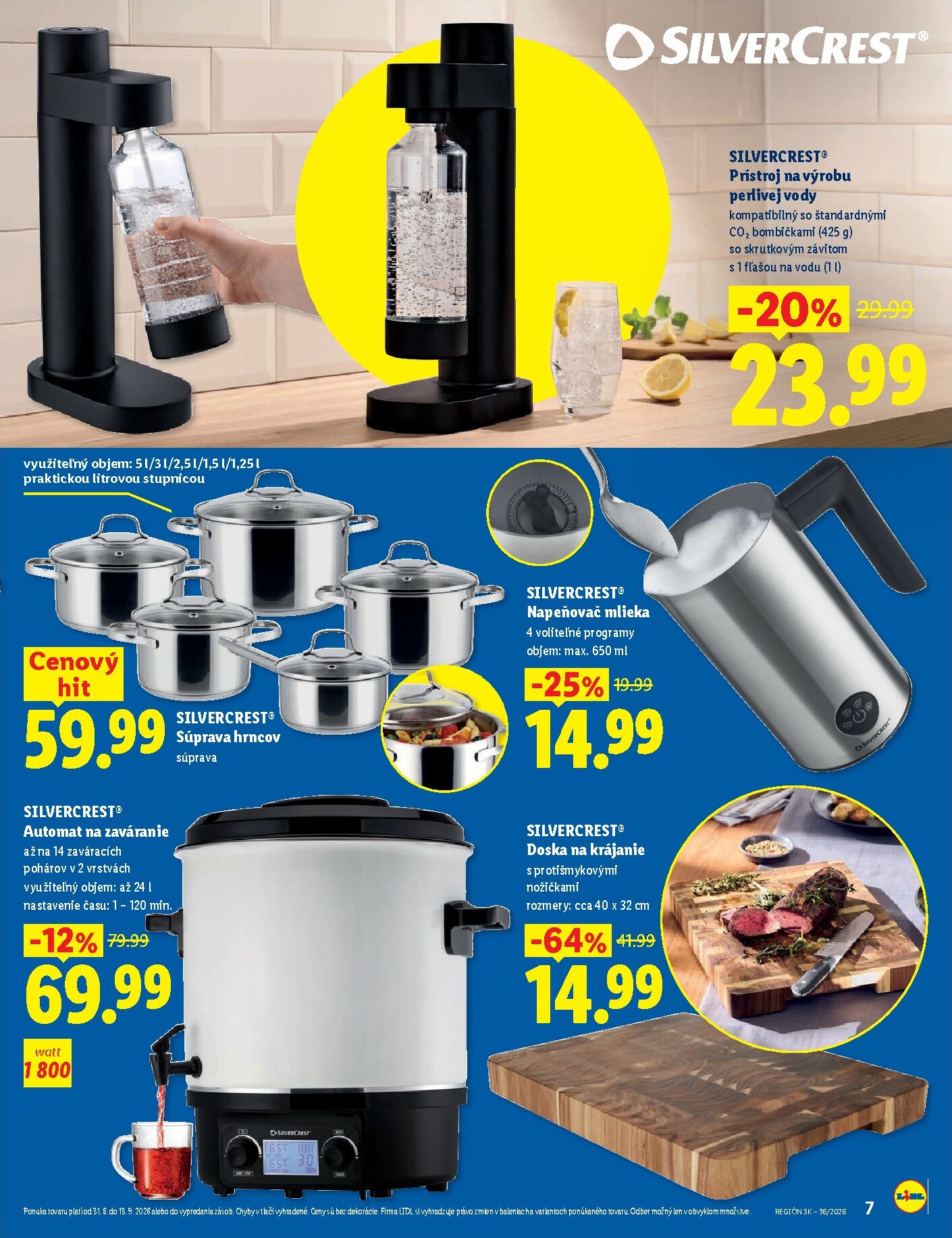 lidl - Aktuálny Lidl - Online magazín leták od pondelka, 31.08.2026 do nedele, 13.09.2026 - page: 7