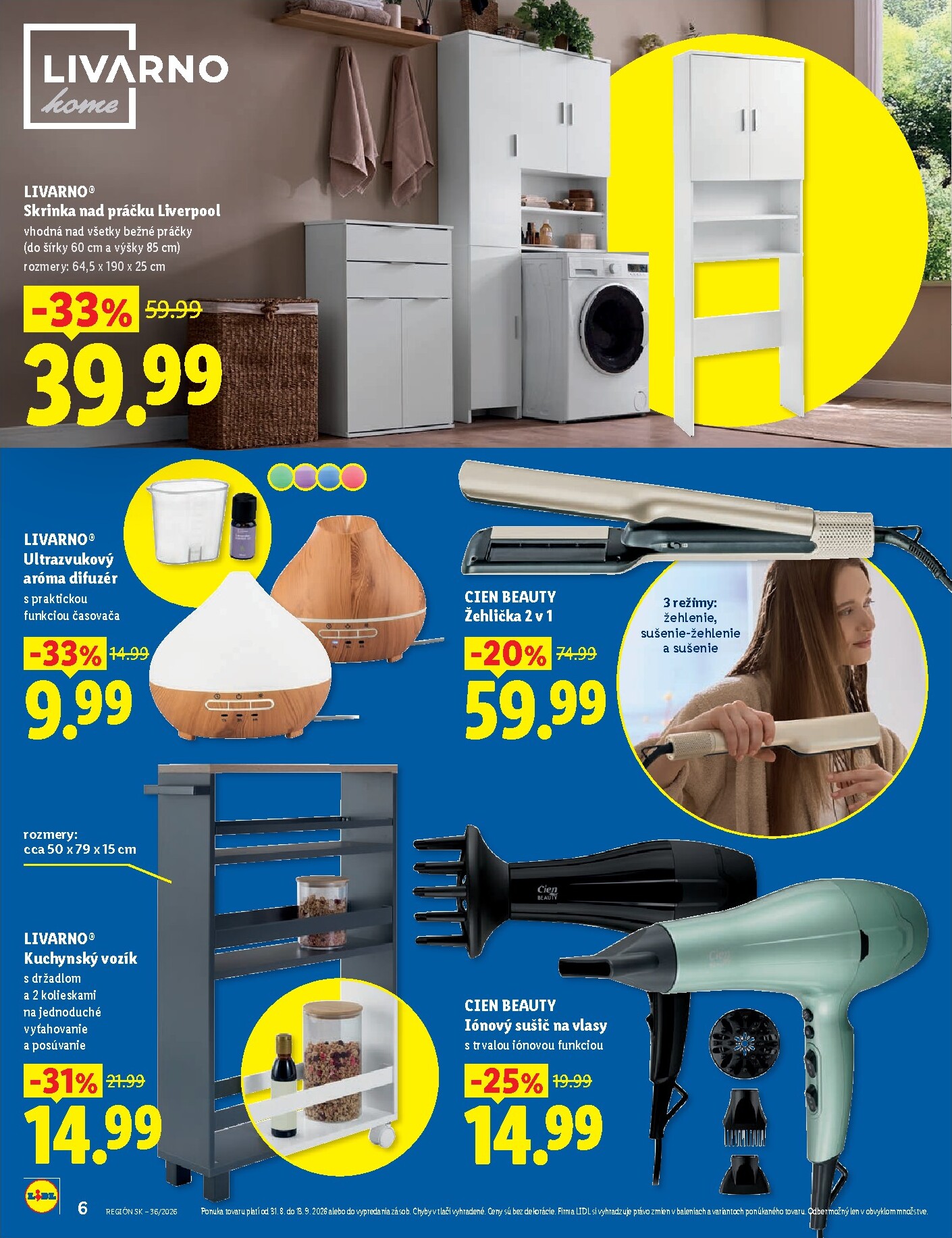 lidl - Aktuálny Lidl - Online magazín leták od pondelka, 31.08.2026 do nedele, 13.09.2026 - page: 6