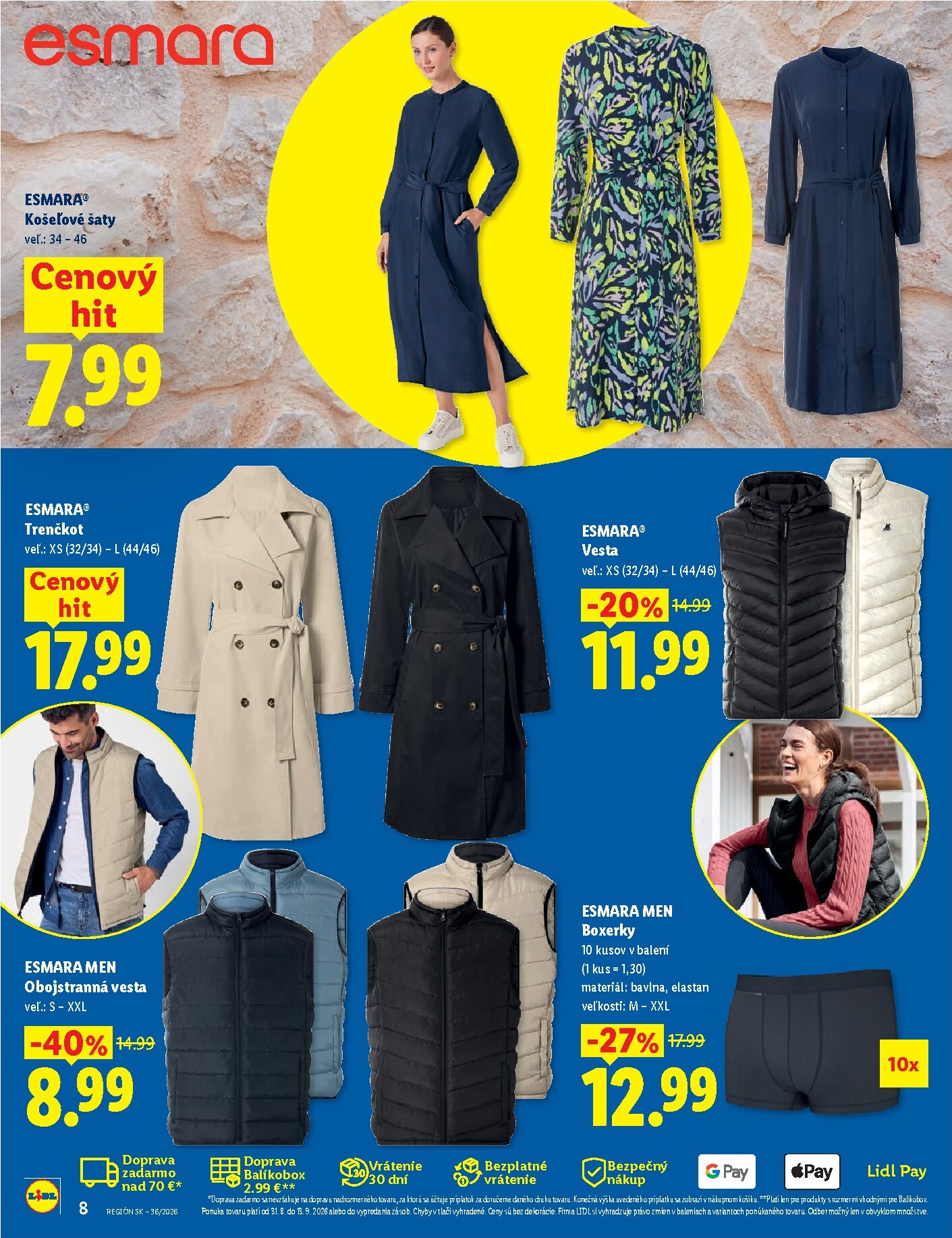 lidl - Aktuálny Lidl - Online magazín leták od pondelka, 31.08.2026 do nedele, 13.09.2026 - page: 8