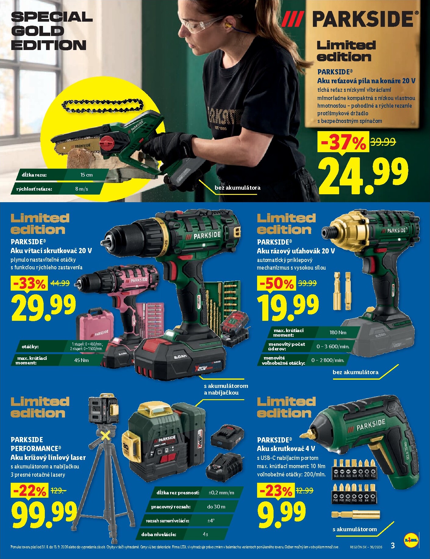 lidl - Aktuálny Lidl - Online magazín leták od pondelka, 31.08.2026 do nedele, 13.09.2026 - page: 3