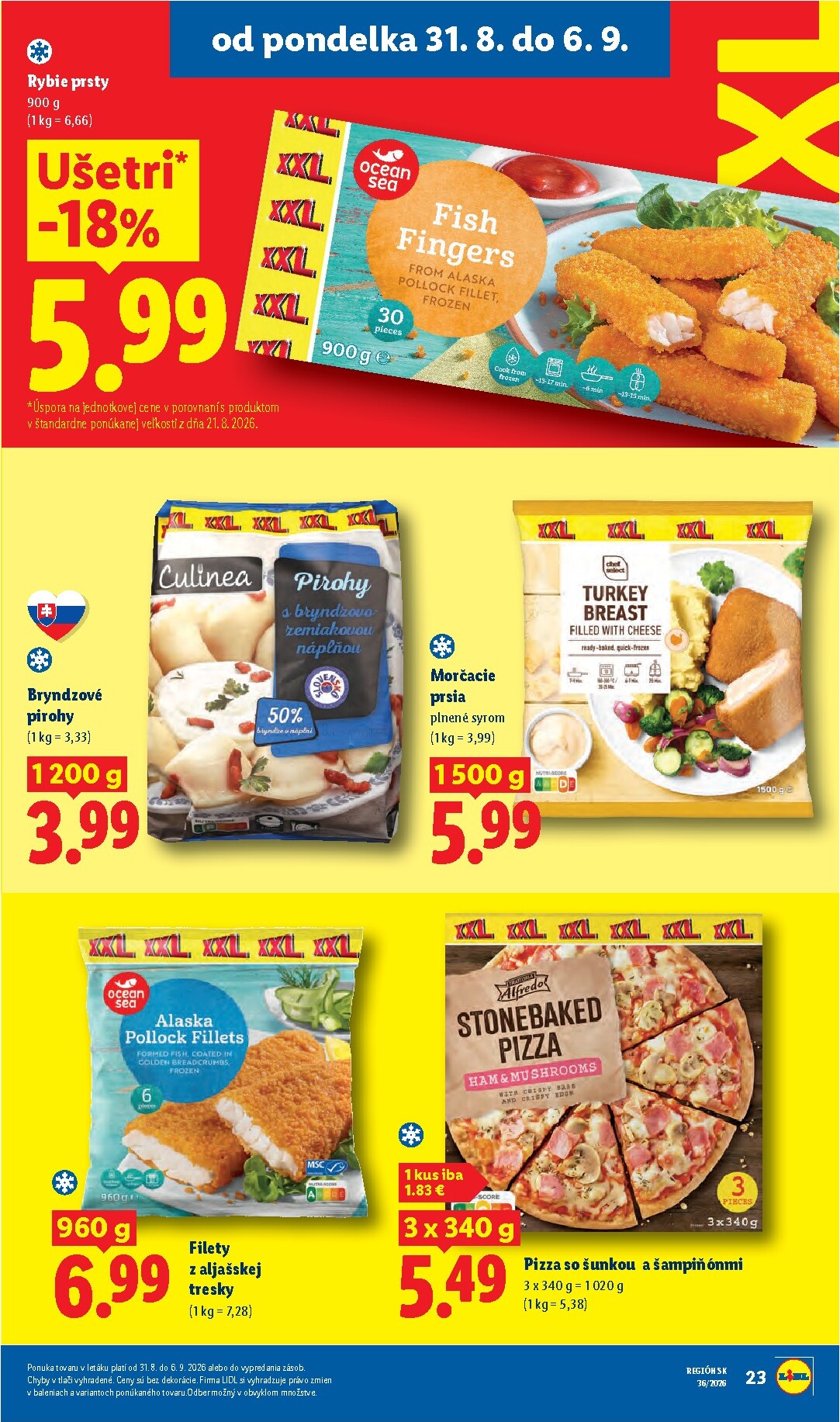 lidl - Aktuálny Lidl leták od pondelka, 31.08.2026 do nedele, 06.09.2026 - page: 31