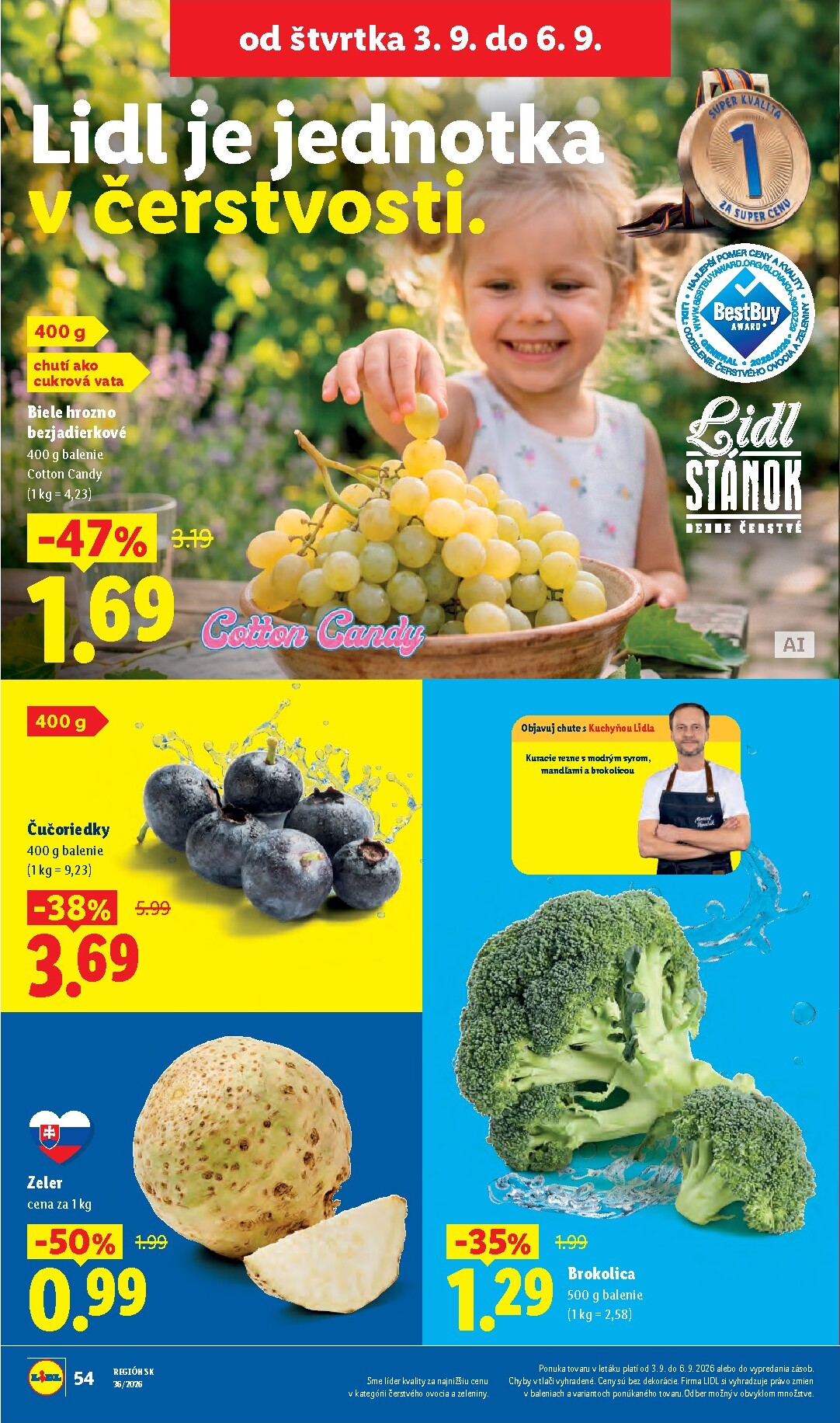 lidl - Aktuálny Lidl leták od pondelka, 31.08.2026 do nedele, 06.09.2026 - page: 74