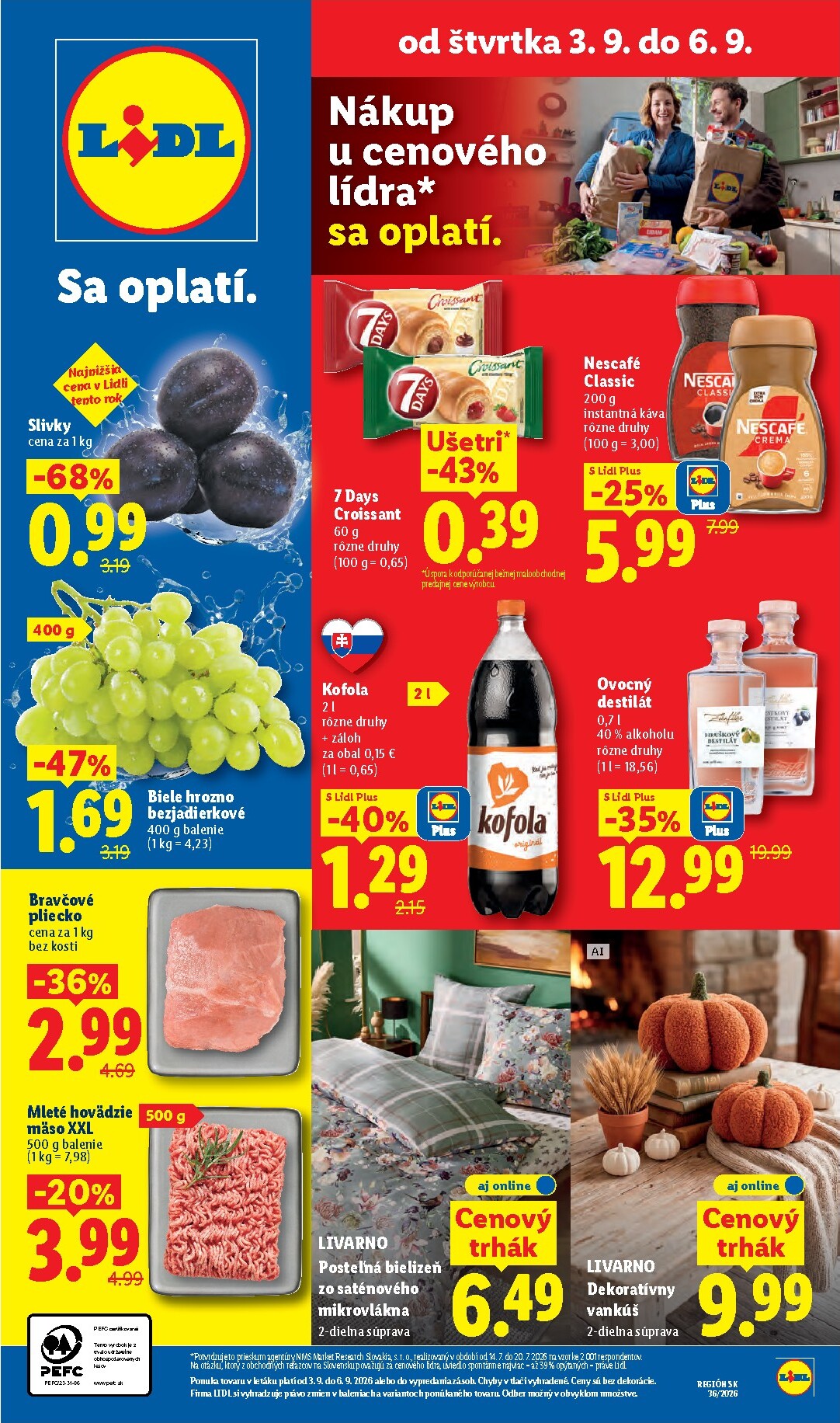 lidl - Aktuálny Lidl leták od pondelka, 31.08.2026 do nedele, 06.09.2026 - page: 71