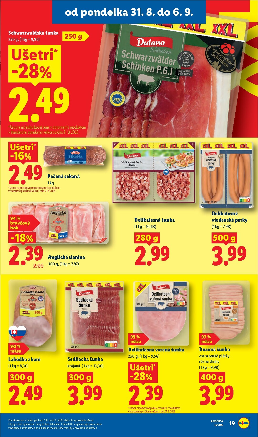 lidl - Aktuálny Lidl leták od pondelka, 31.08.2026 do nedele, 06.09.2026 - page: 27