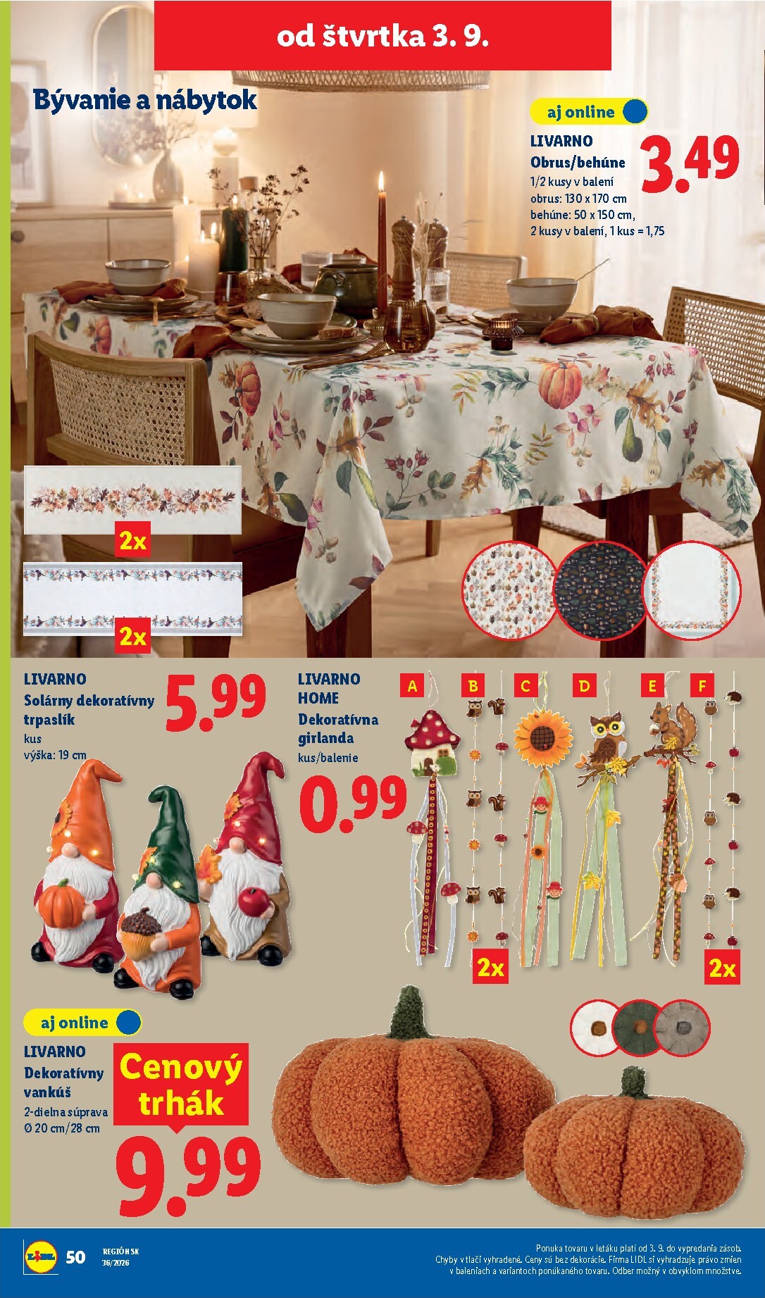 lidl - Aktuálny Lidl leták od pondelka, 31.08.2026 do nedele, 06.09.2026 - page: 94